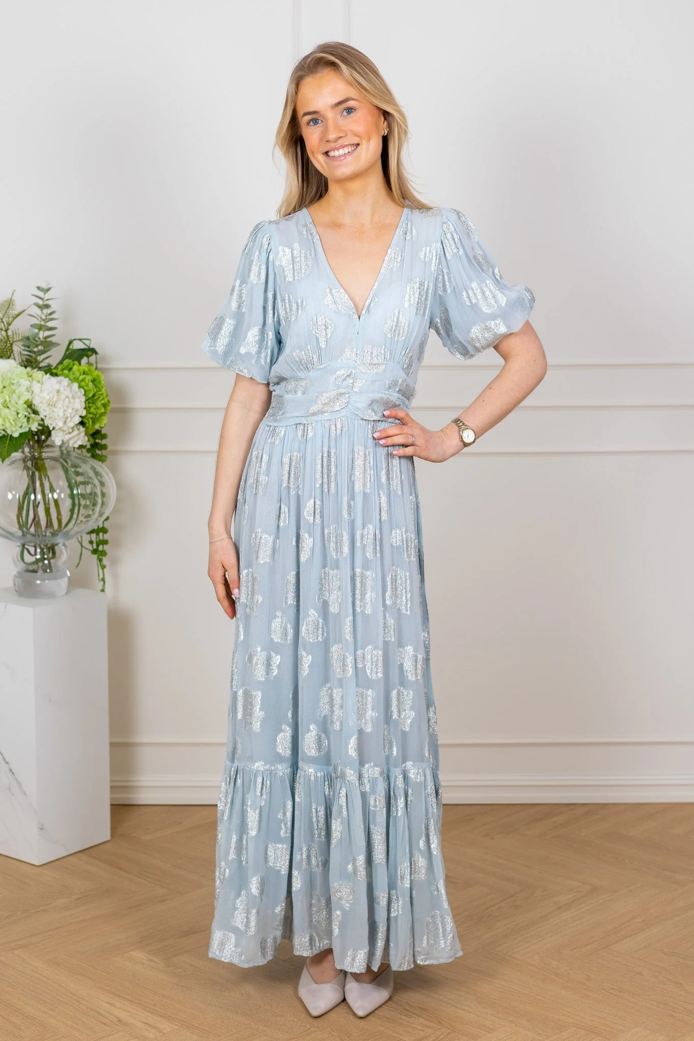 Leonora Dress Starlight Blue - Image 3