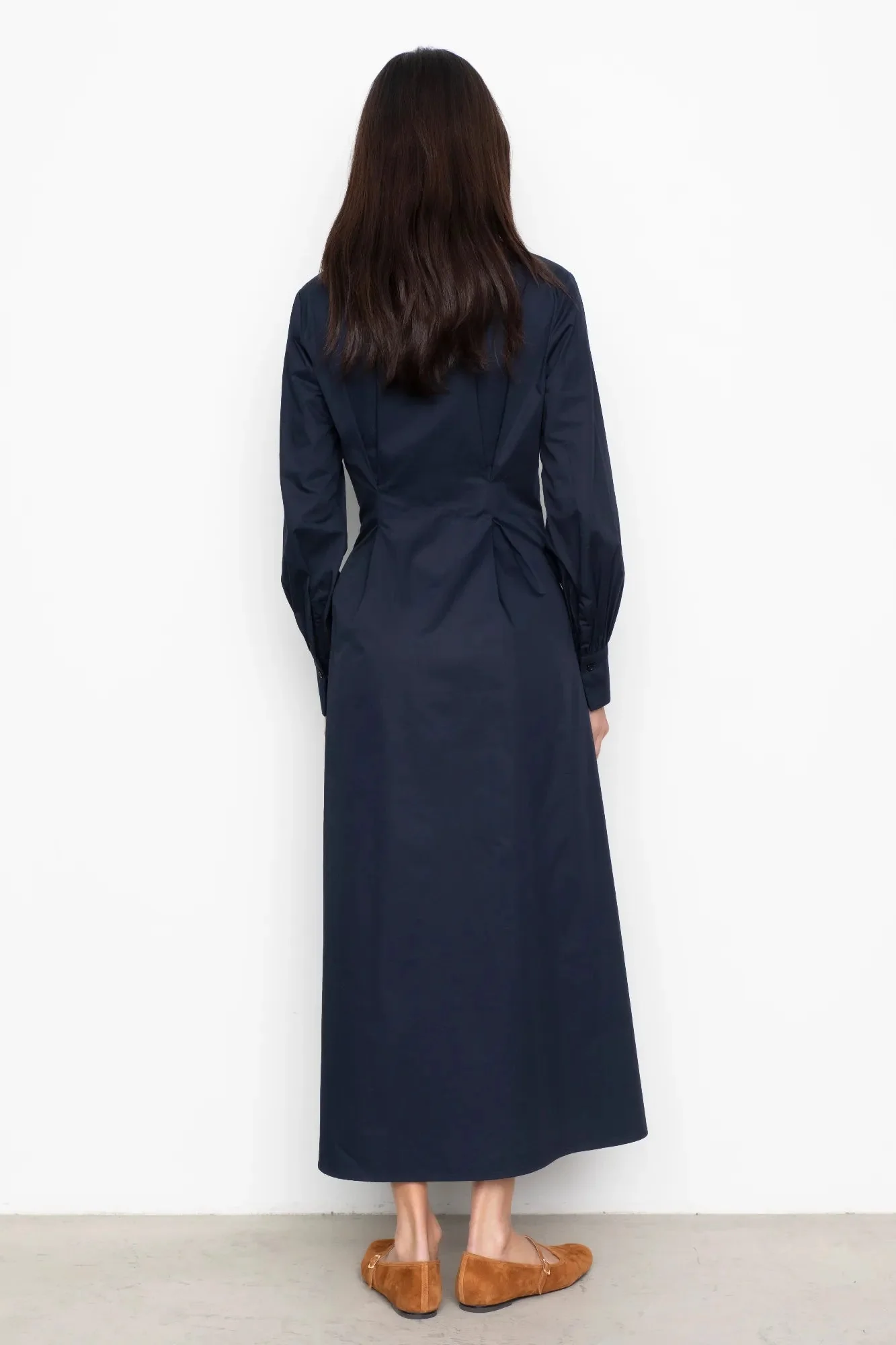 Leandra Dress Navy - Image 5