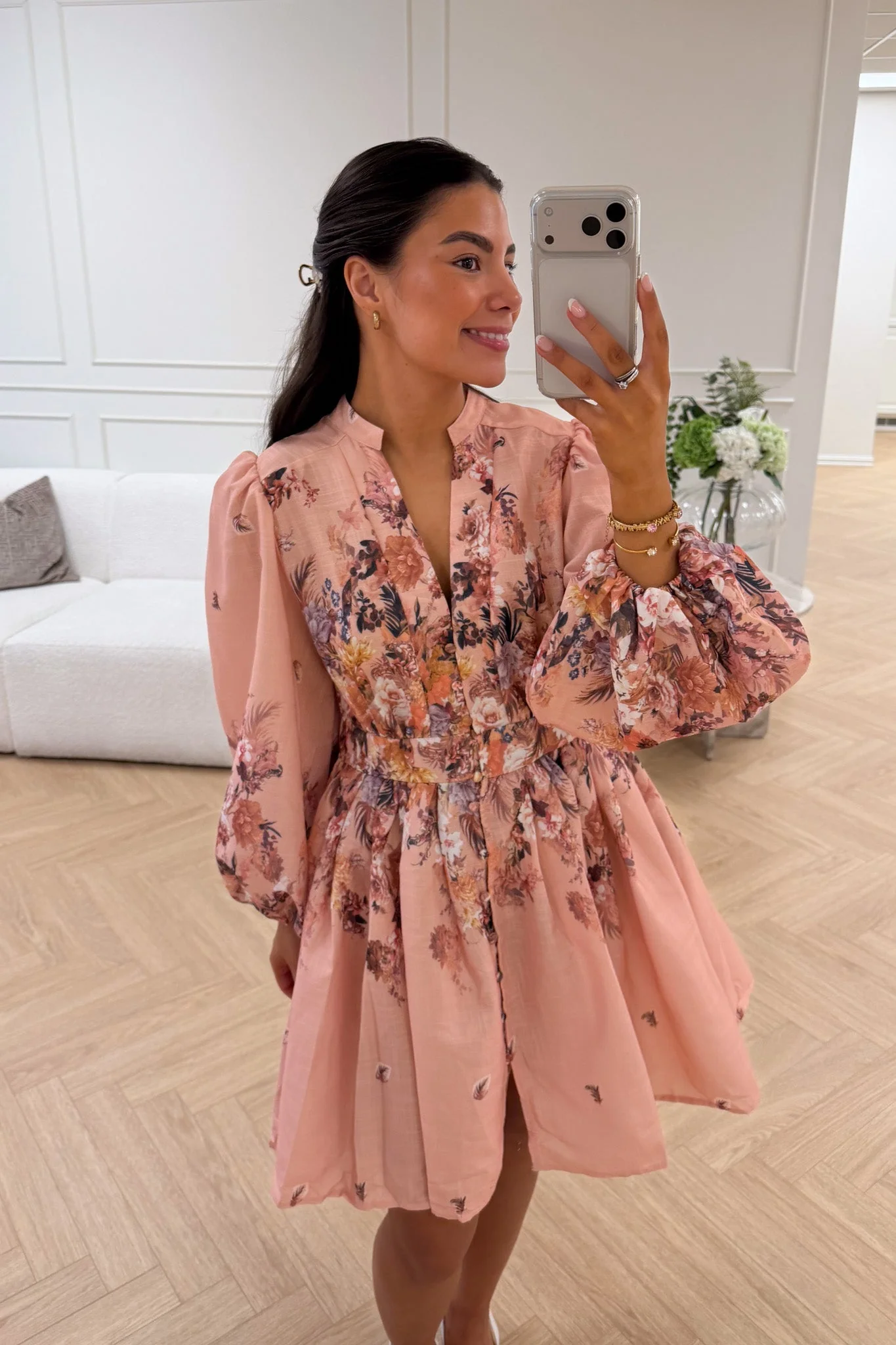 Sofia Mini Dress Rose - Image 4