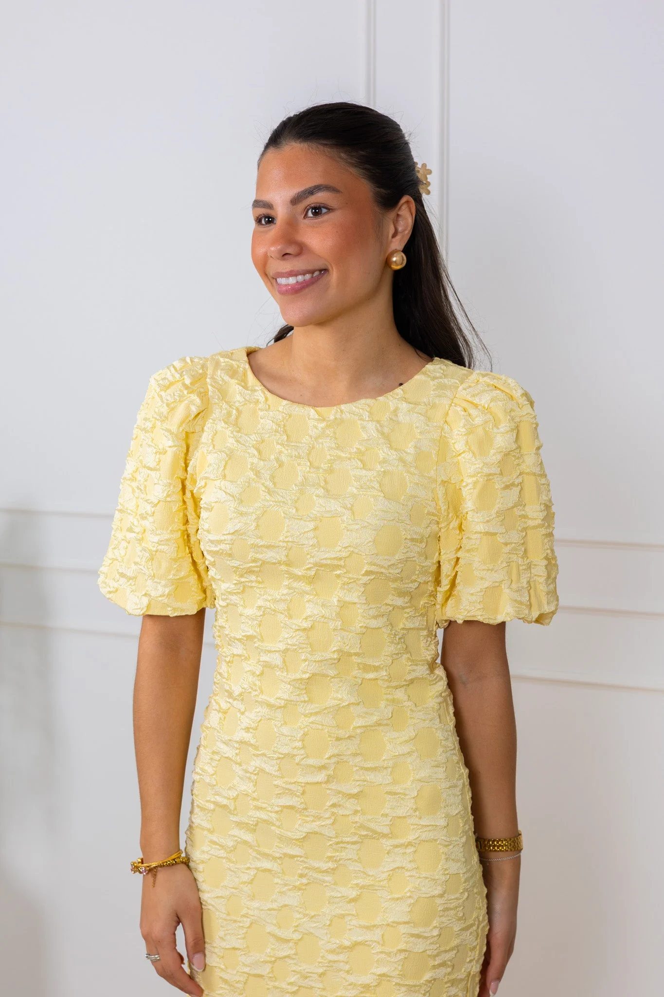 Miamaja 2/4 Long Dress Anise Flower - Image 10
