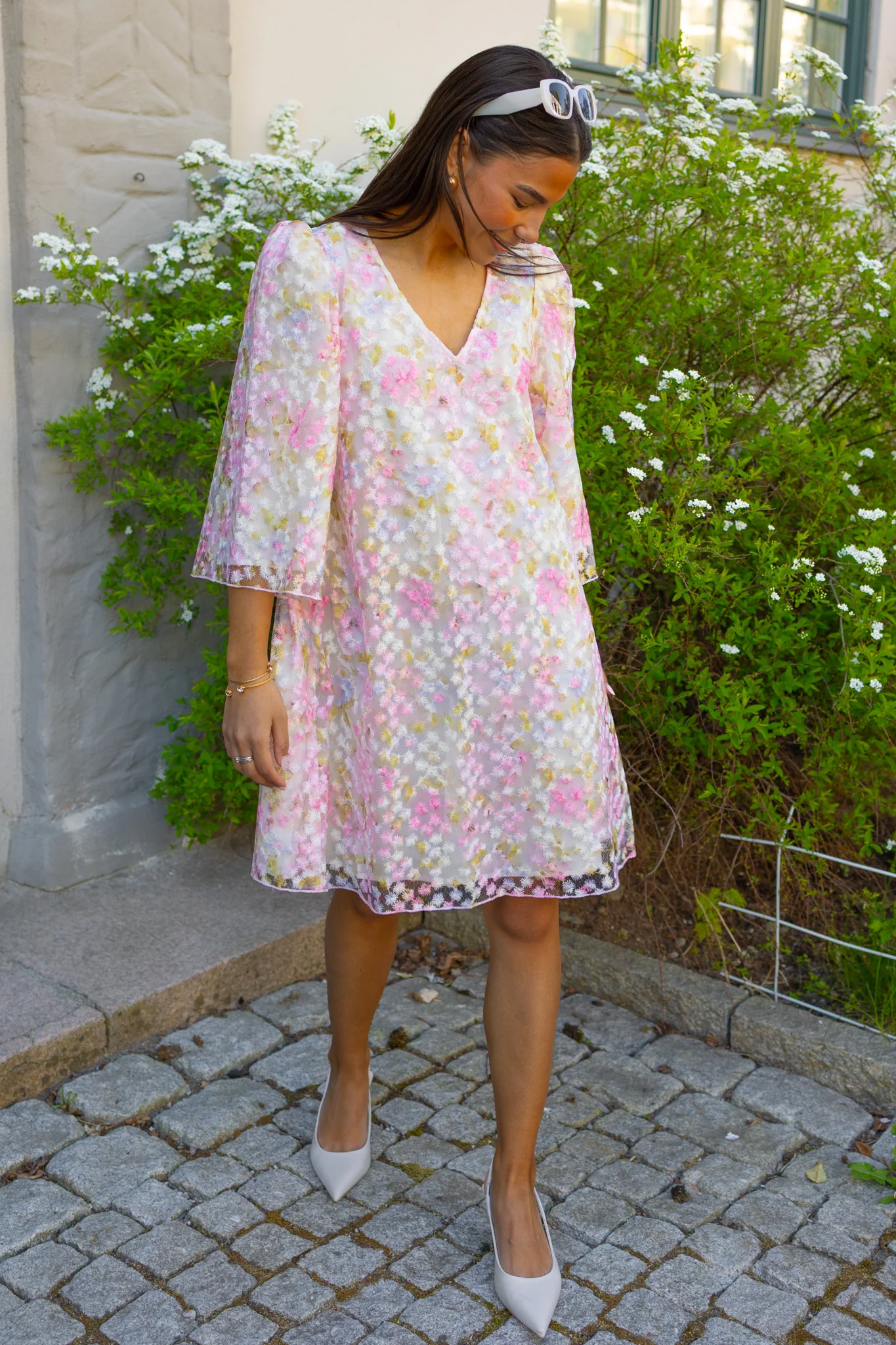 Leanna 3/4 Dress New Pristine Leanna Aop - Image 5
