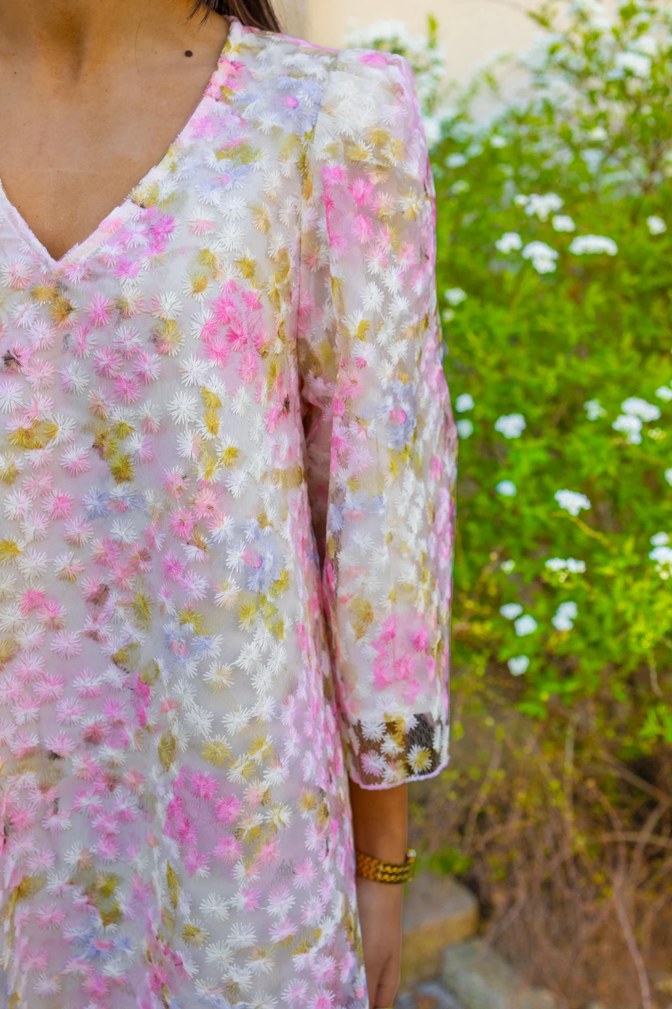 Leanna 3/4 Dress New Pristine Leanna Aop - Image 6