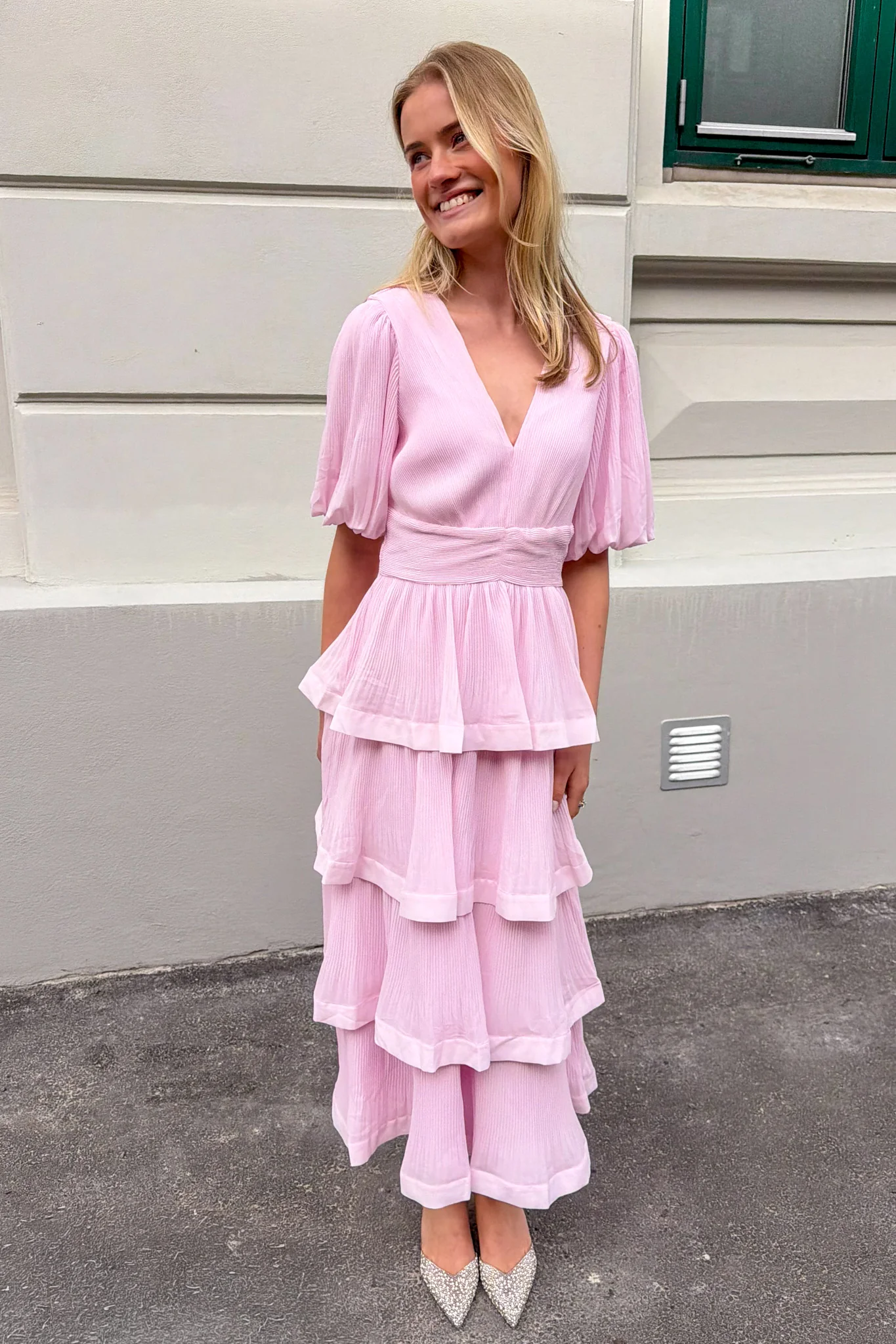Plira Ss Long Dress Ballerina