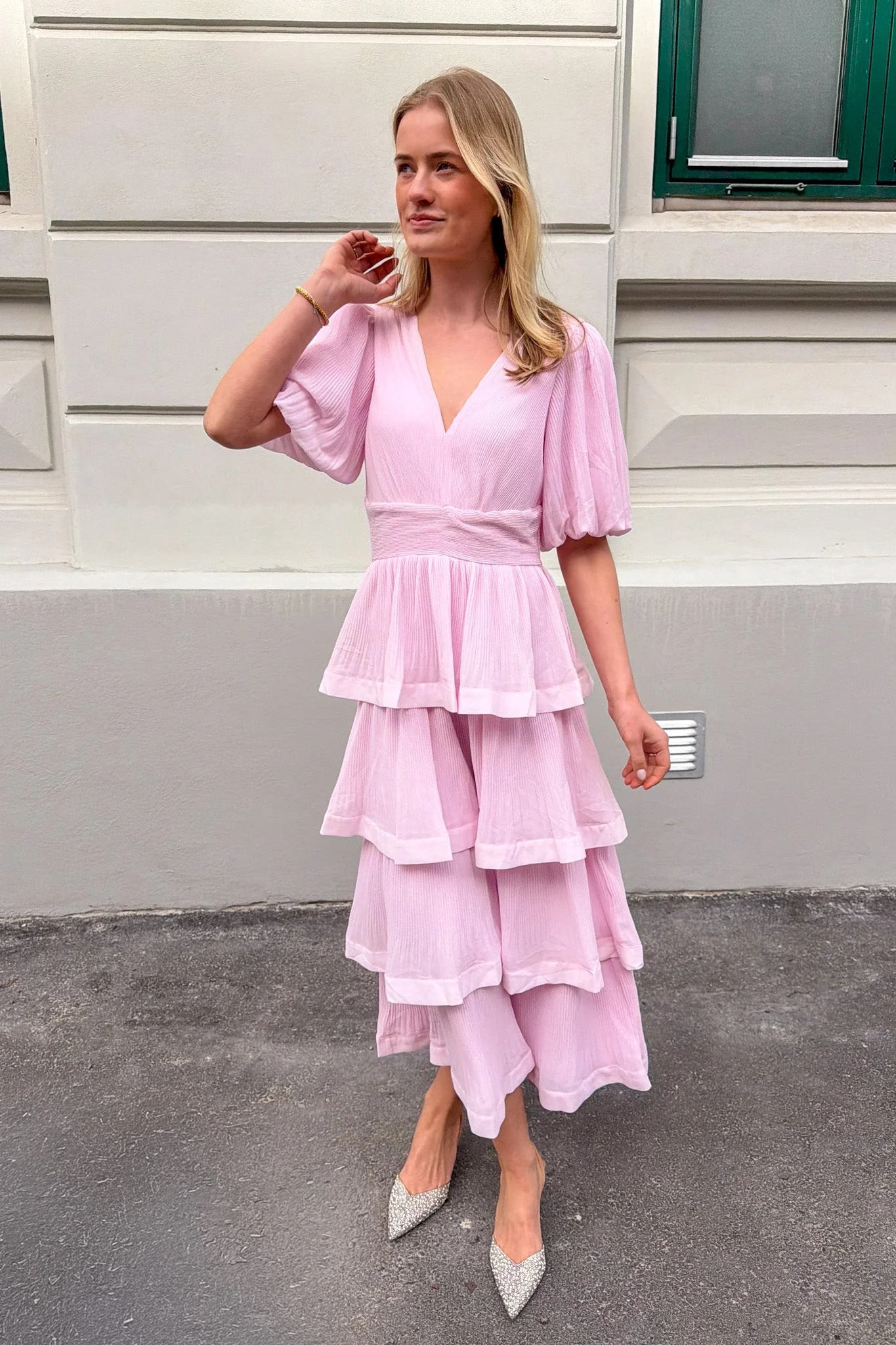 Plira Ss Long Dress Ballerina - Image 4