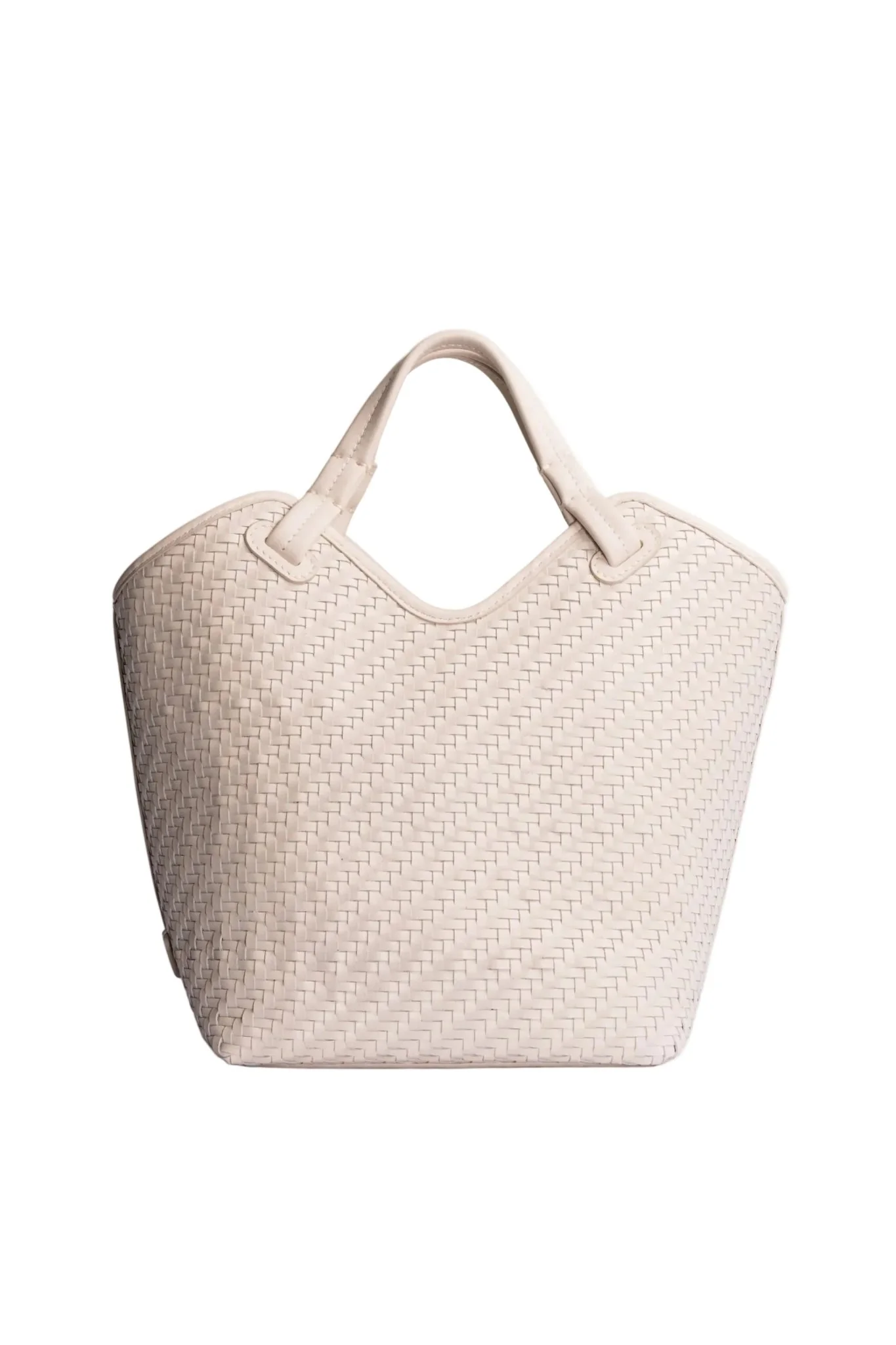 Maya Braided Tote Bag Raw