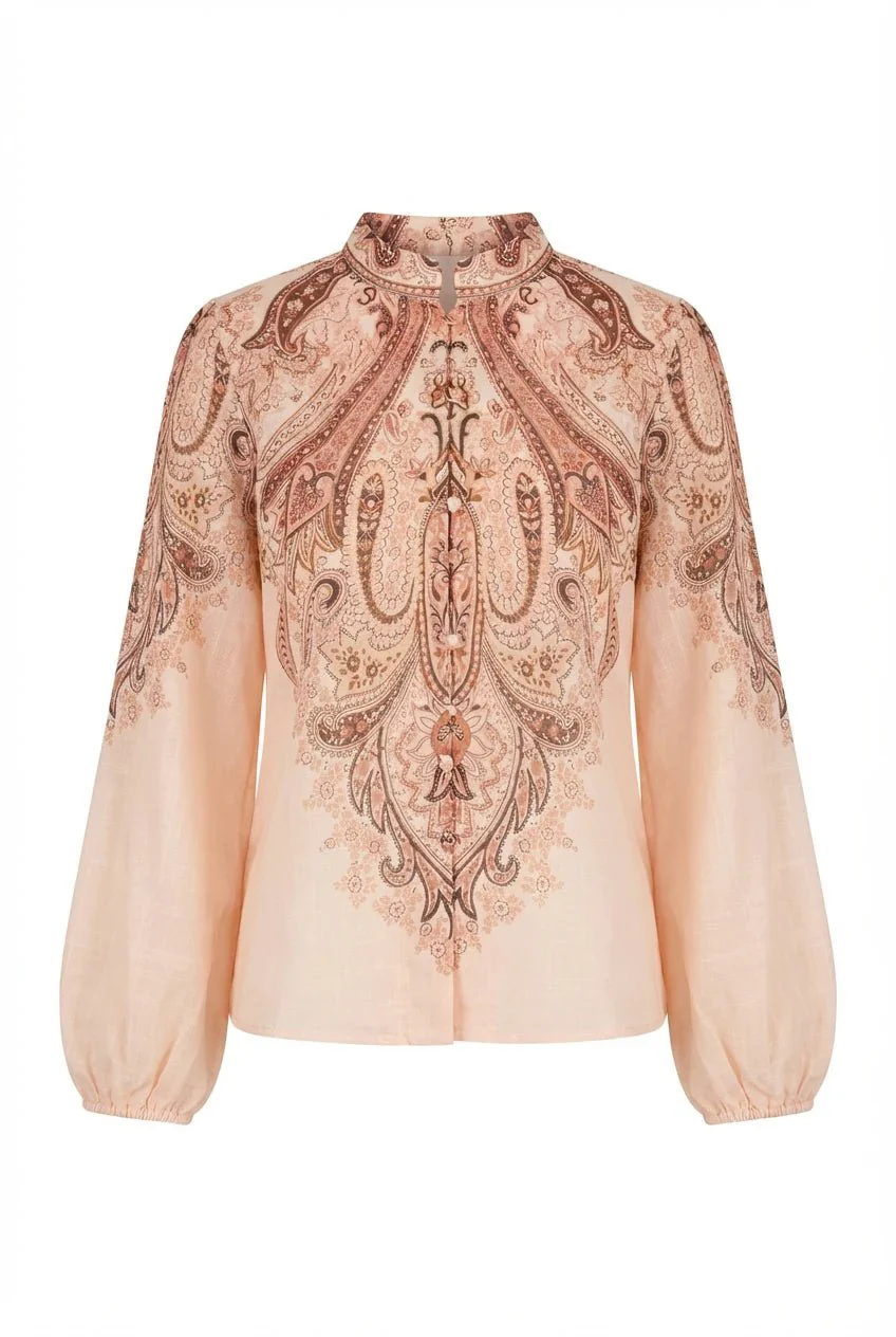 Frime Blouse Beige - Image 2