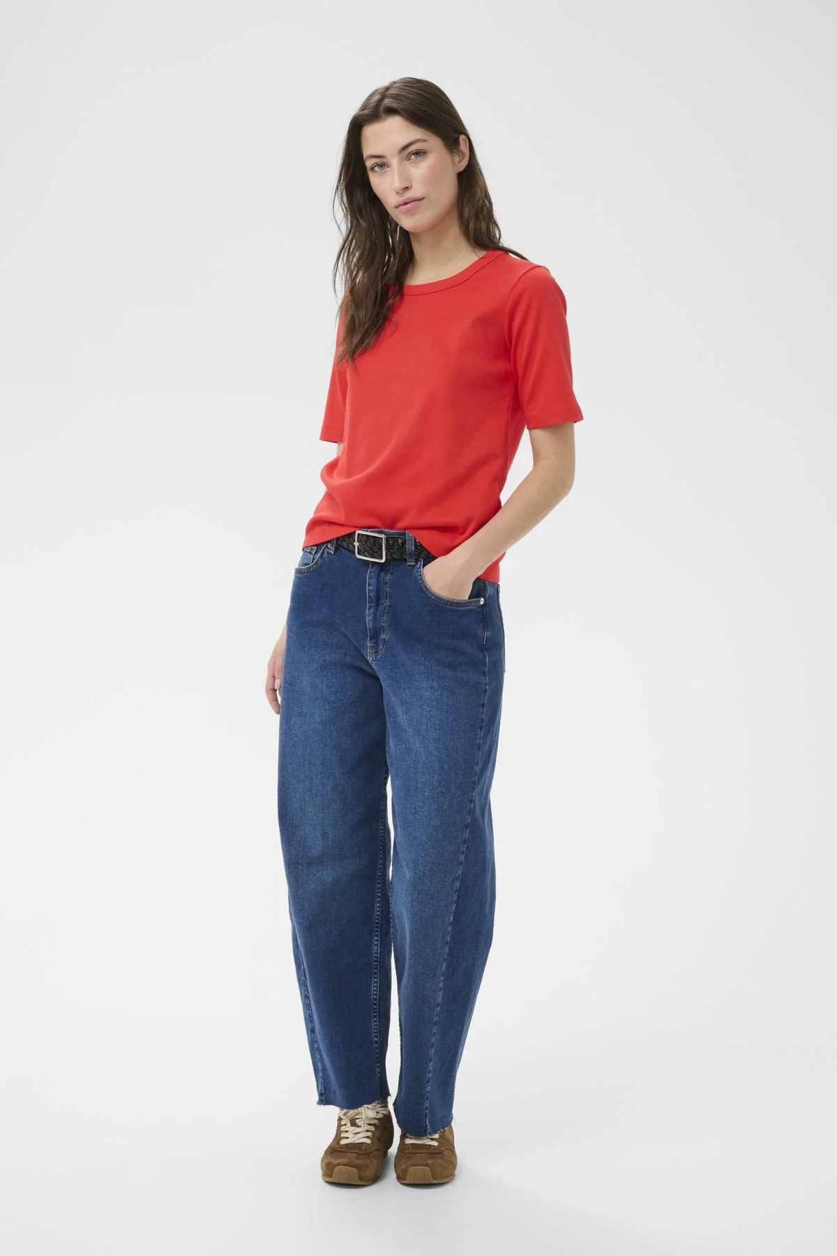 Ratana T-Shirt Poppy Red - Image 3