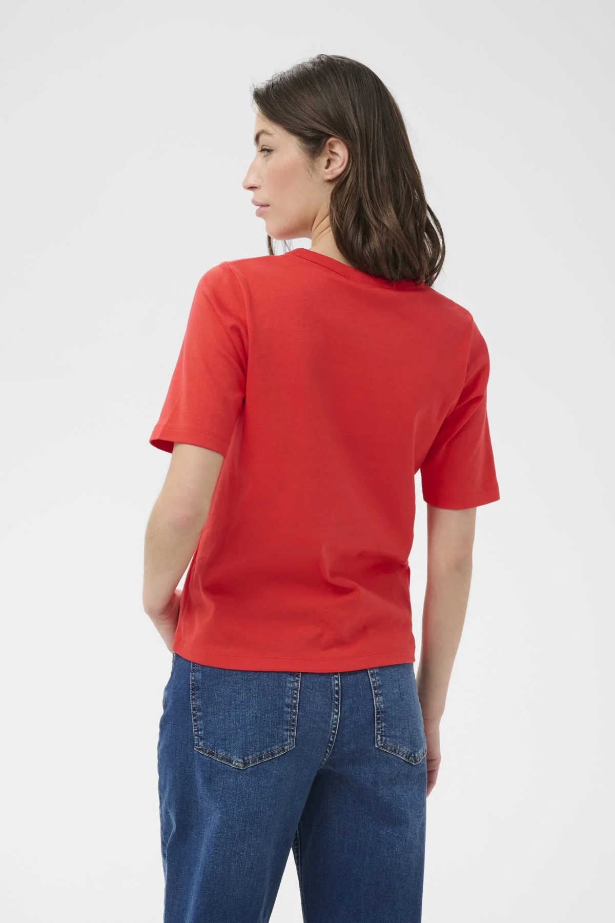 Ratana T-Shirt Poppy Red - Image 5