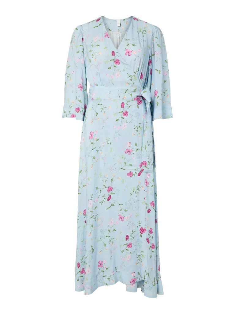Savanna 3/4 Wrap Long Dress Skyway Botalia