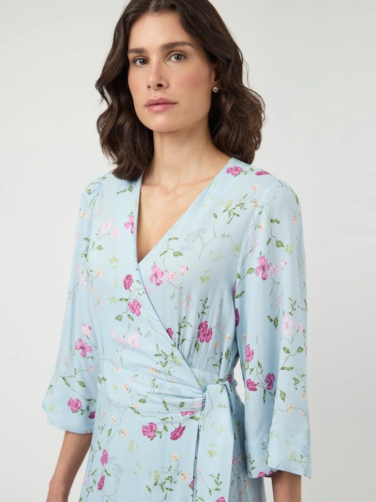 Savanna 3/4 Wrap Long Dress Skyway Botalia - Image 4