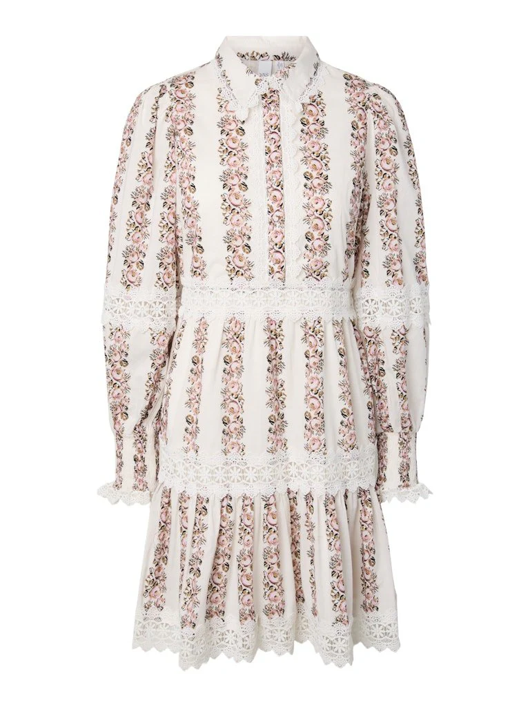 Petrea Ls Dress Star White Insert Print - Image 2