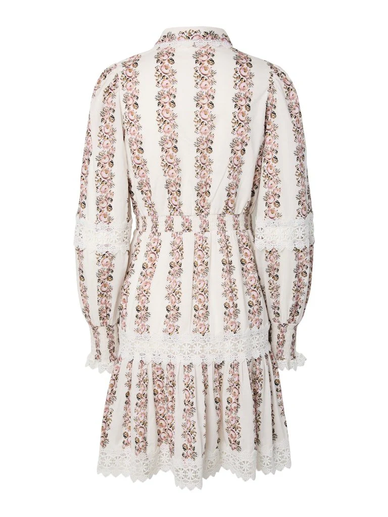 Petrea Ls Dress Star White Insert Print - Image 6