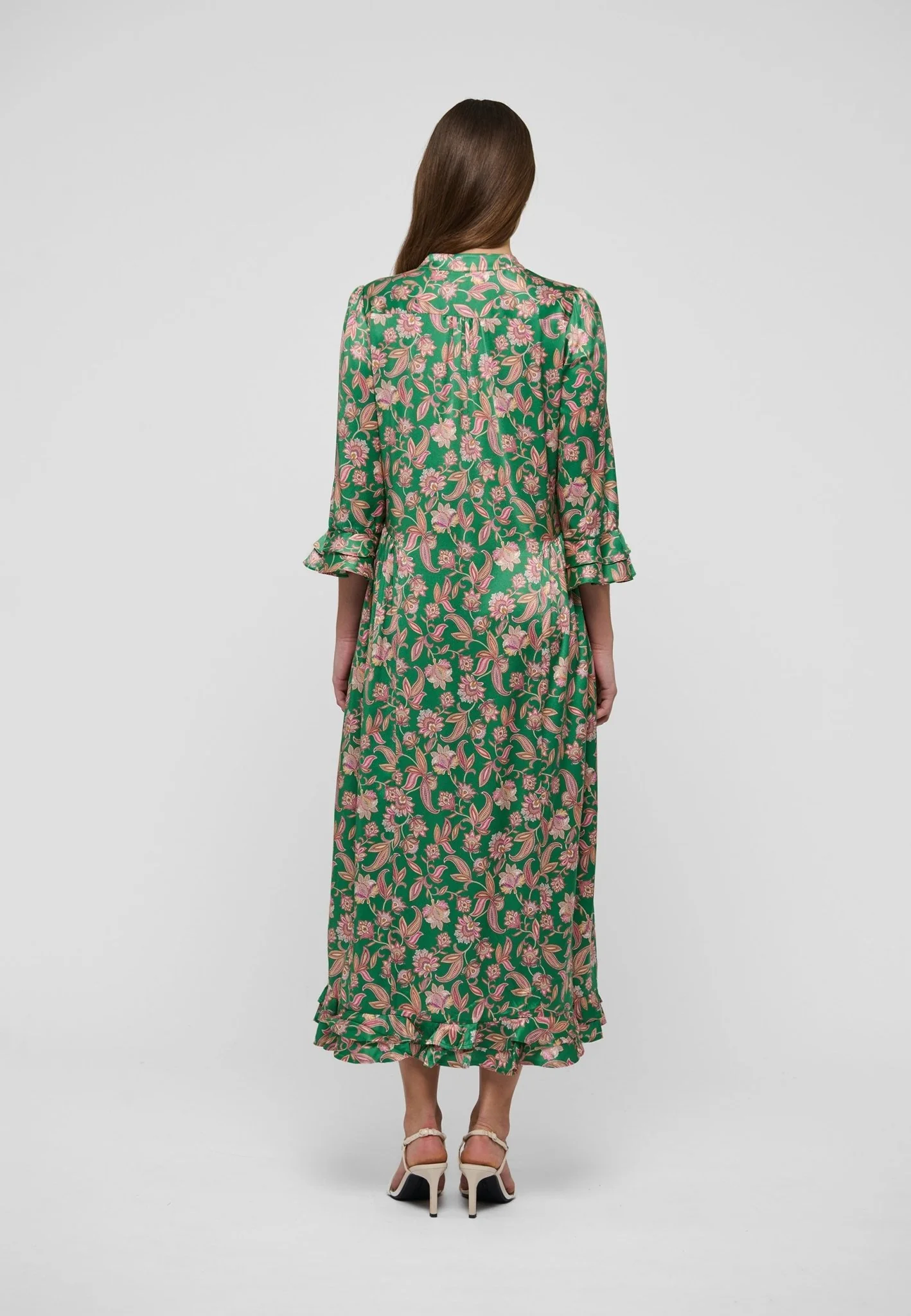 Rosannadea Dress Paisley Green - Image 5