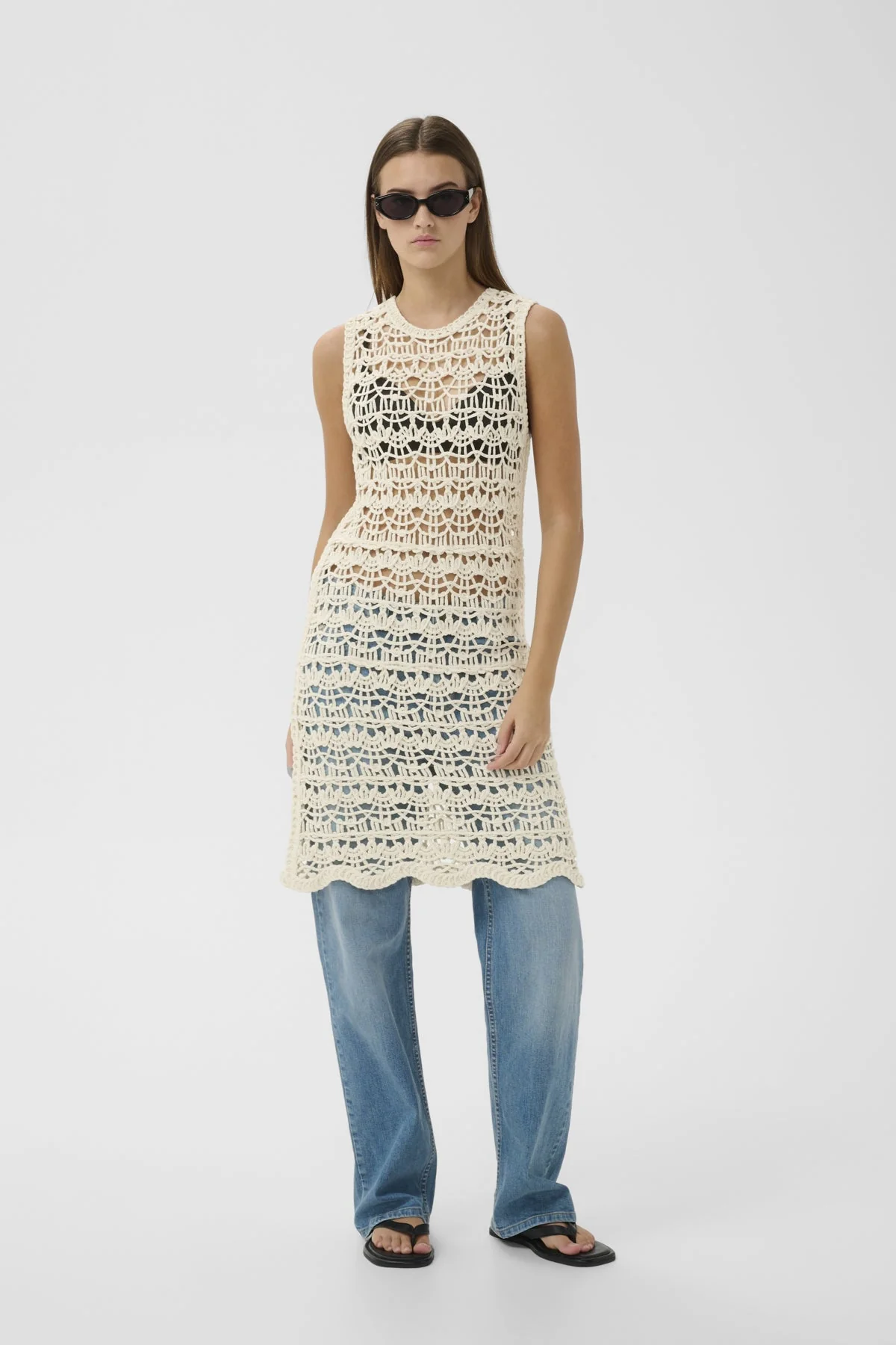 Neteiw Dress Ecru - Image 8