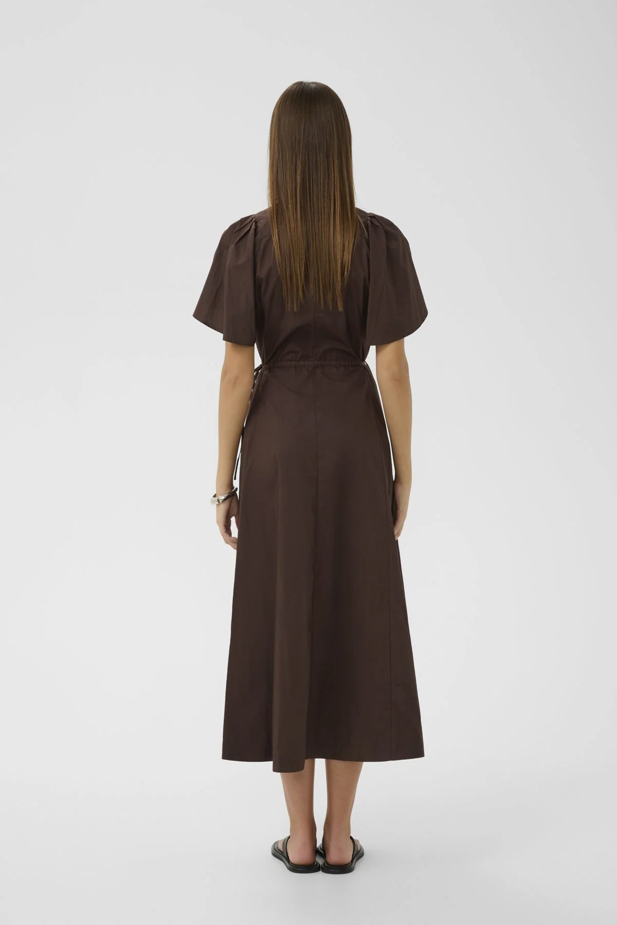 Raveniw Dress Coffee Bean - Image 9