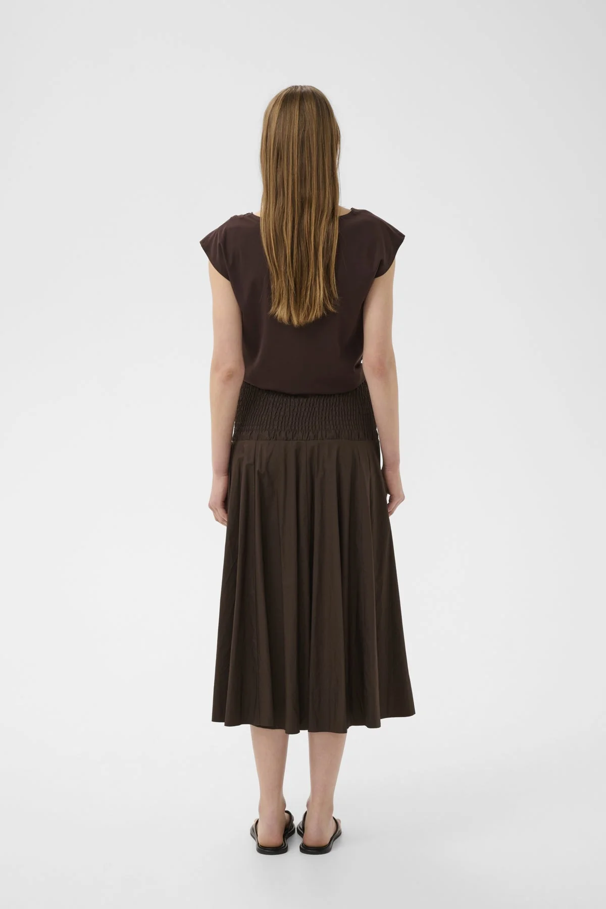 Raveniw Skirt Coffee Bean - Image 6