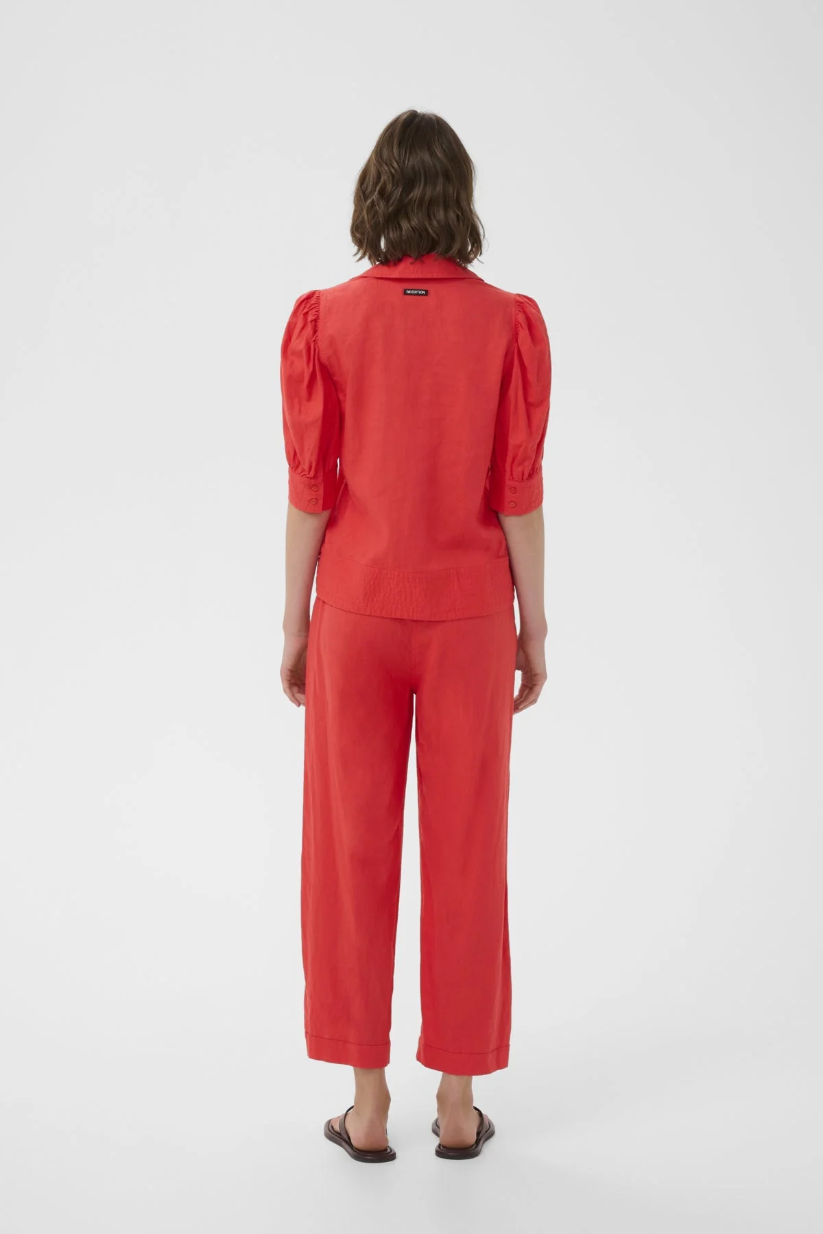 Edithiw Blouse Poppy Red - Image 5