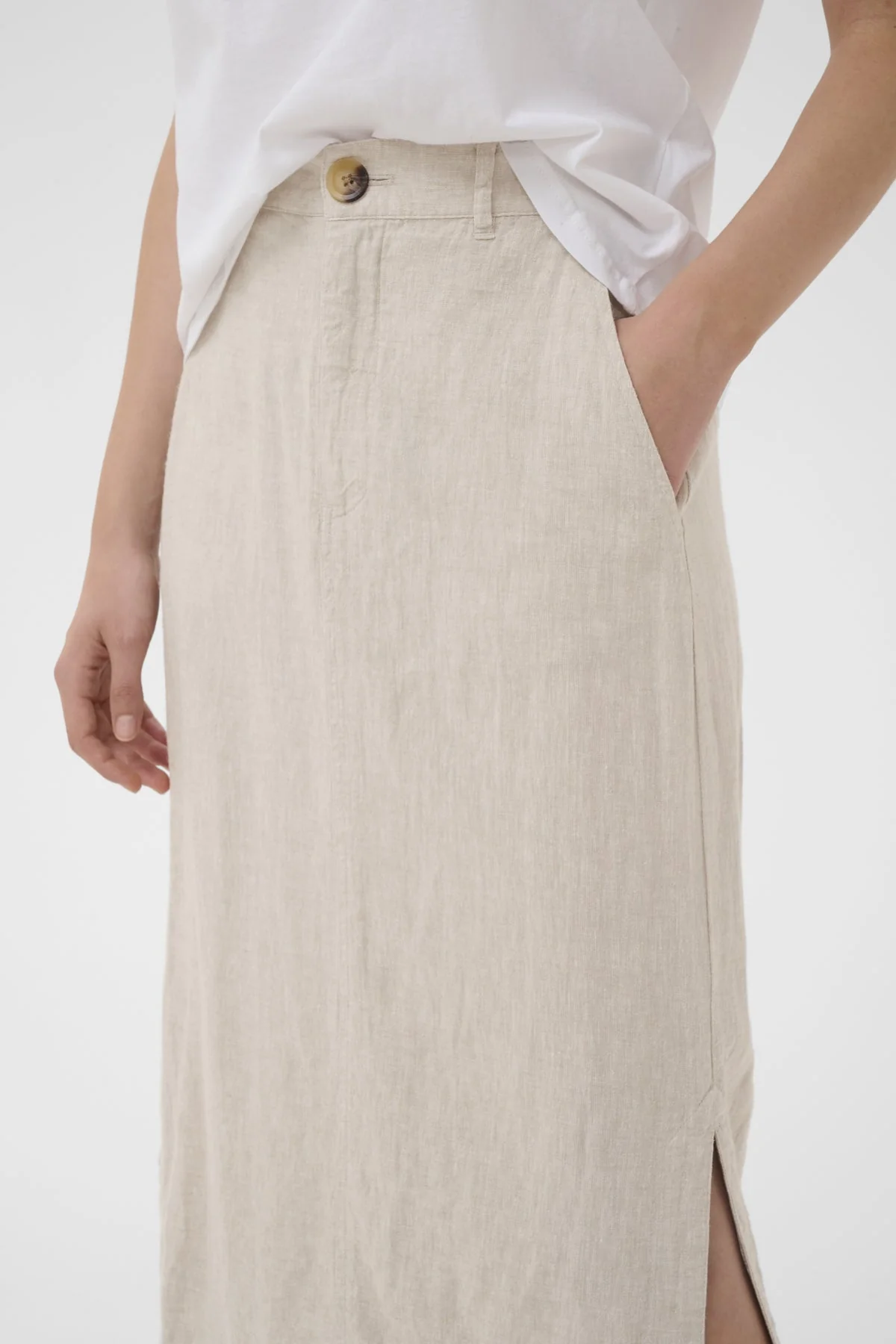 Rimoneiw Skirt Ecru - Image 11