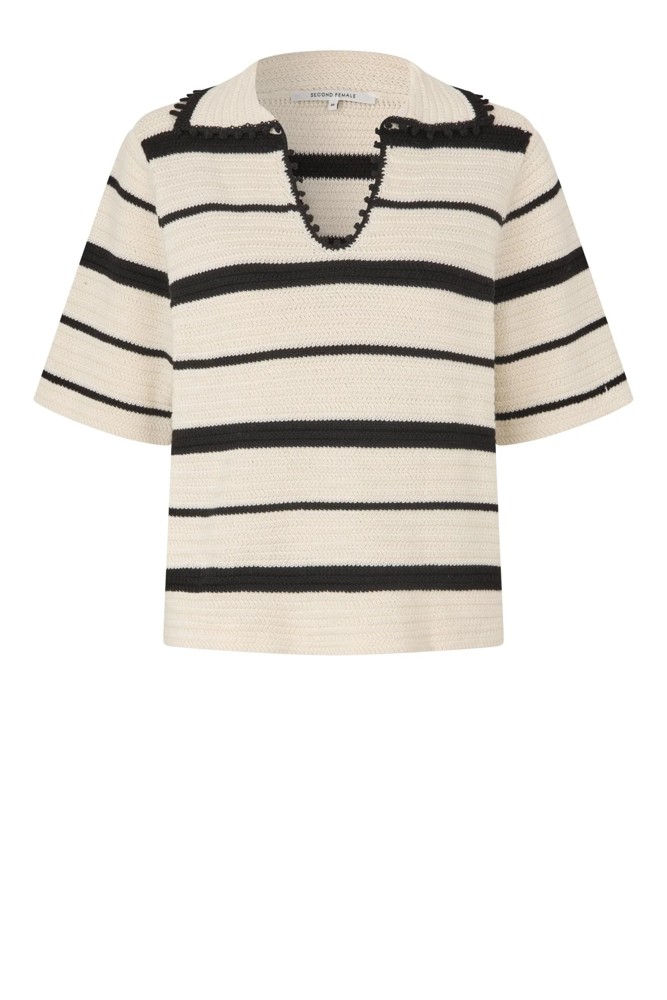 Susi Knit Collar Eggnog - Image 2