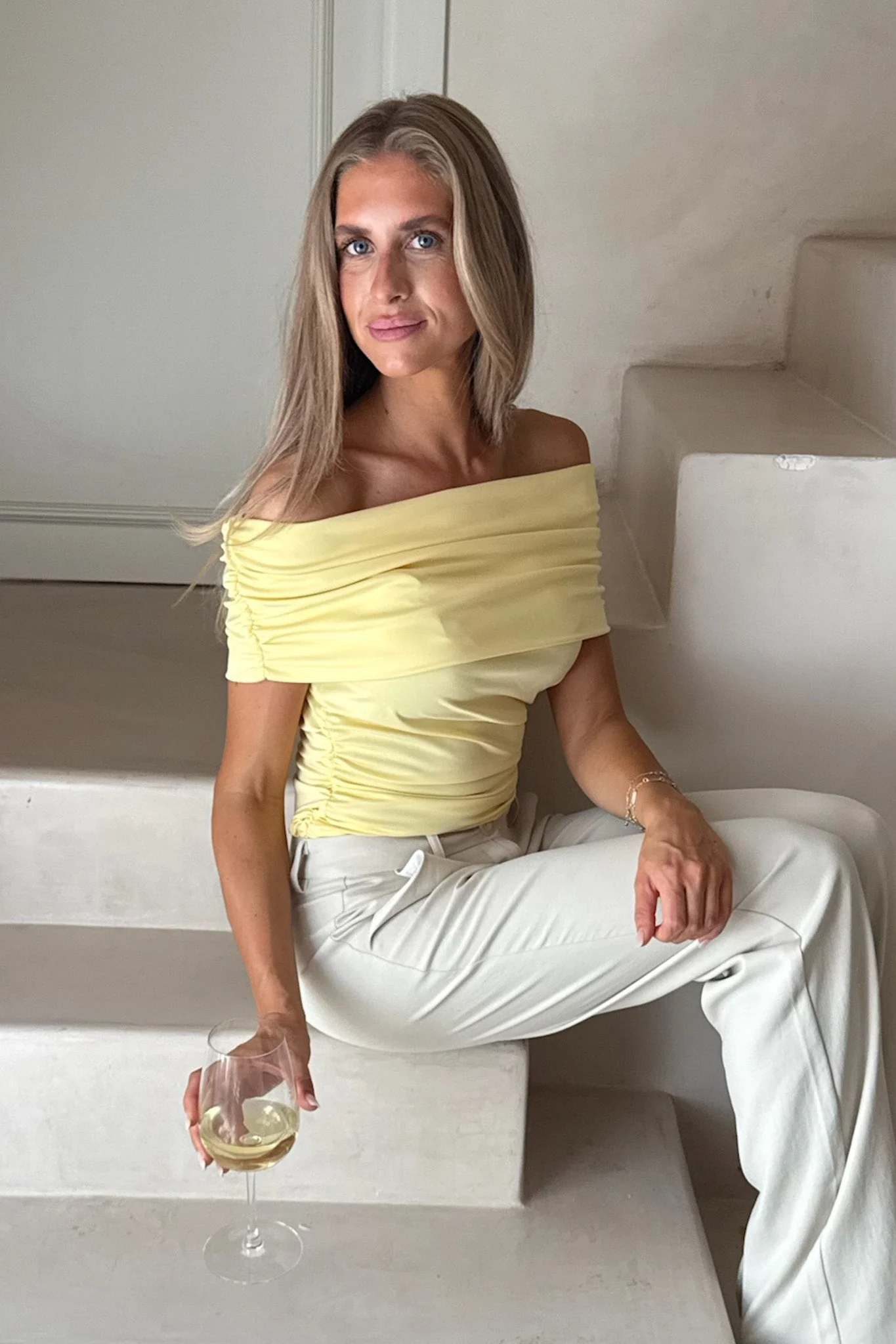 Athena Top Yellow - Image 2