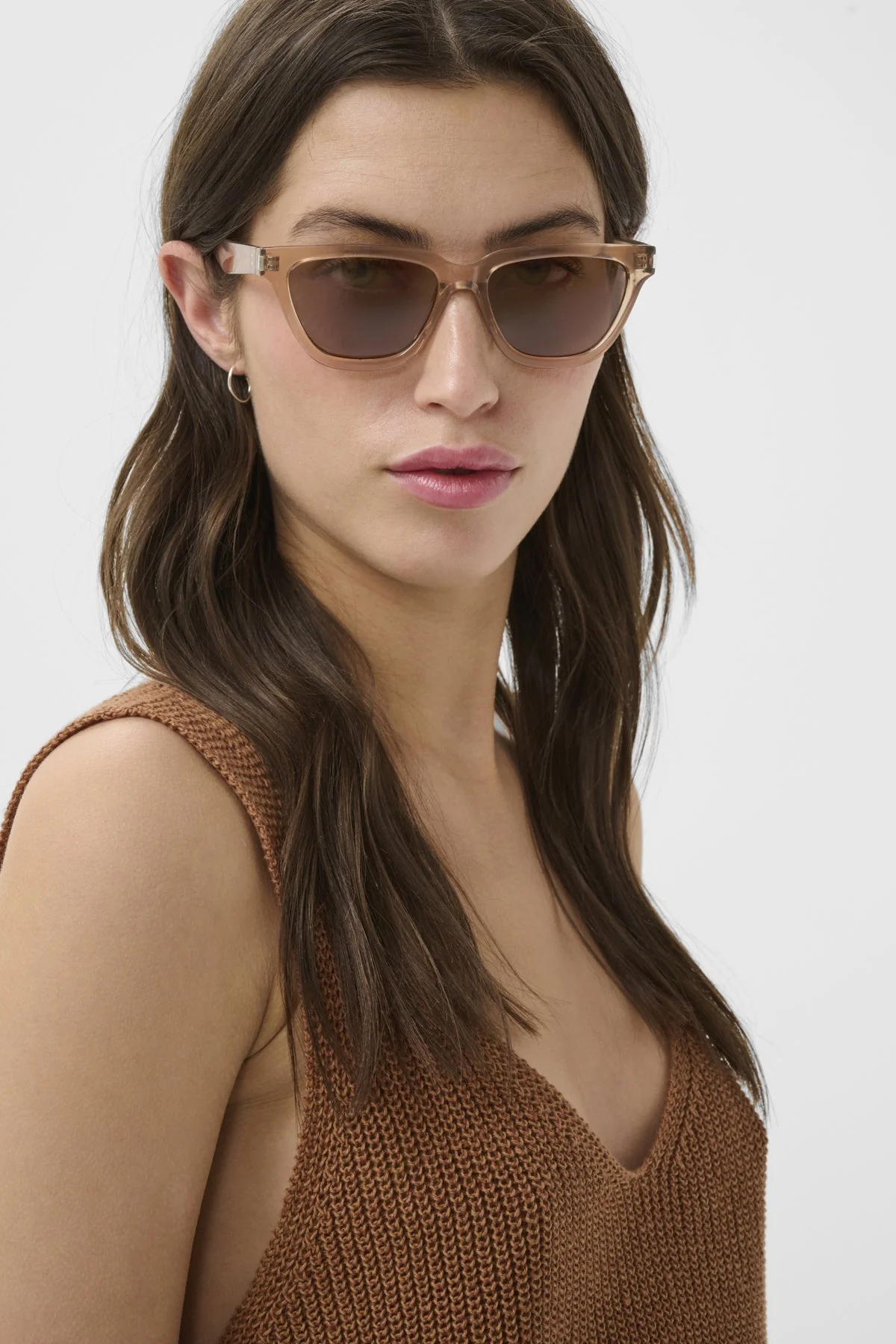 Bulenga Sunglasses Light Brown Transparent - Image 5