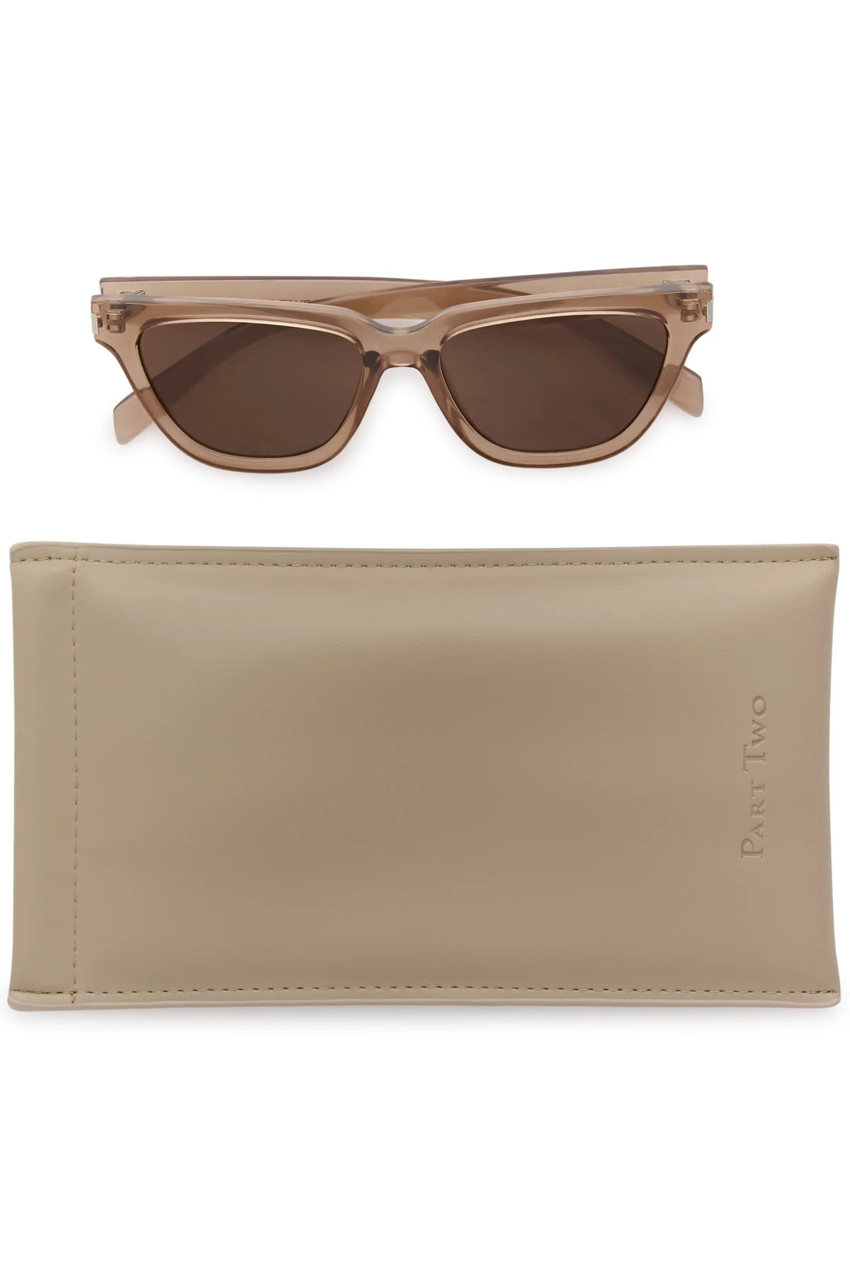 Bulenga Sunglasses Light Brown Transparent - Image 7