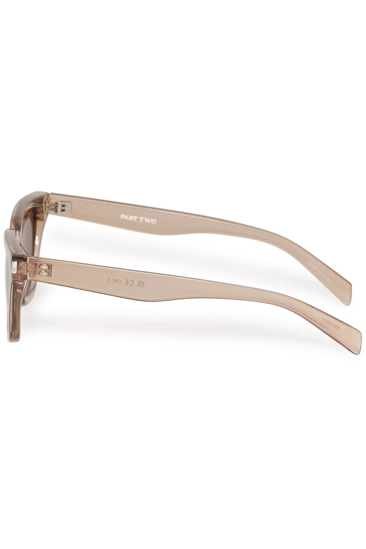 Bulenga Sunglasses Light Brown Transparent - Image 9