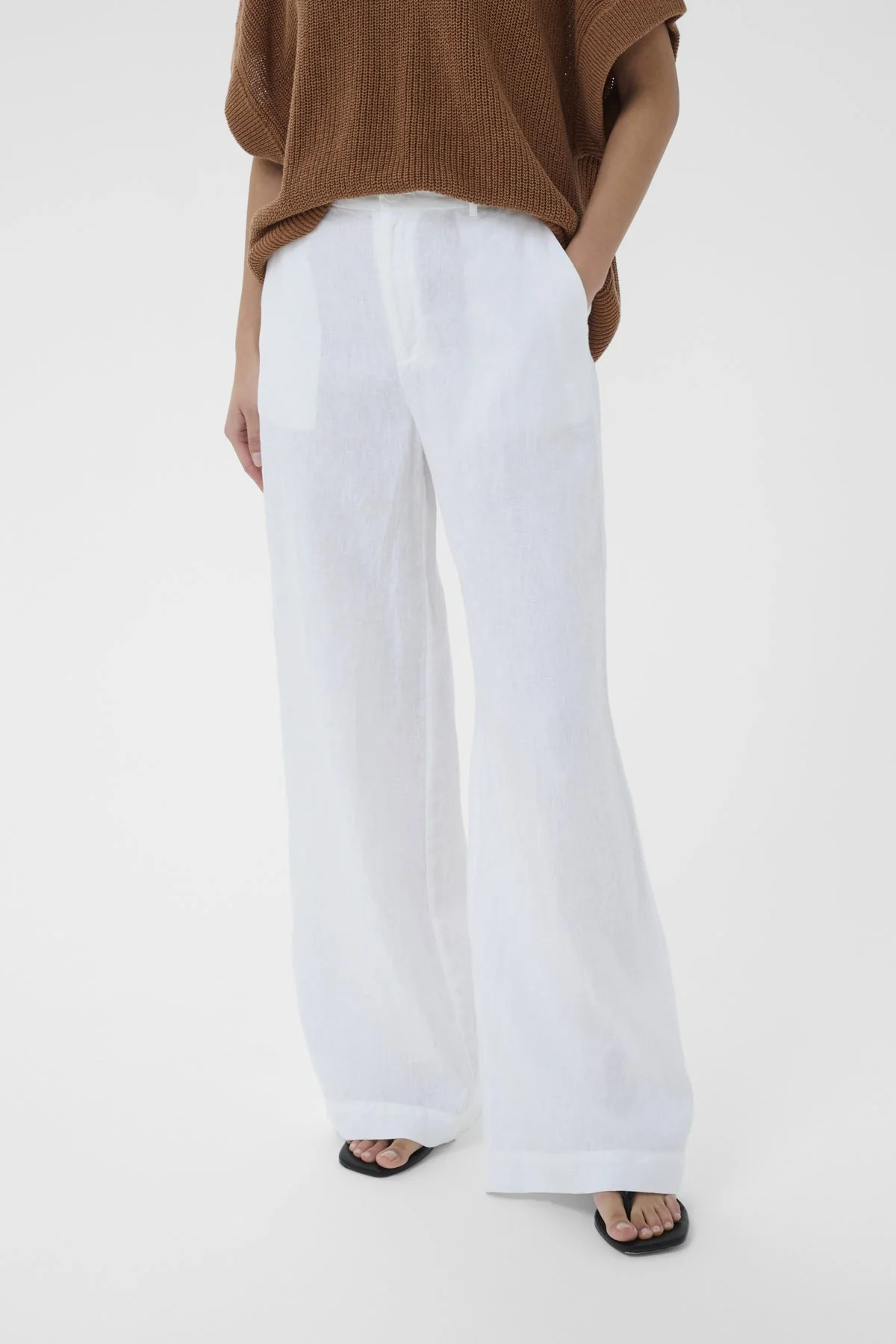 Ninnes Pants Bright White - Image 2