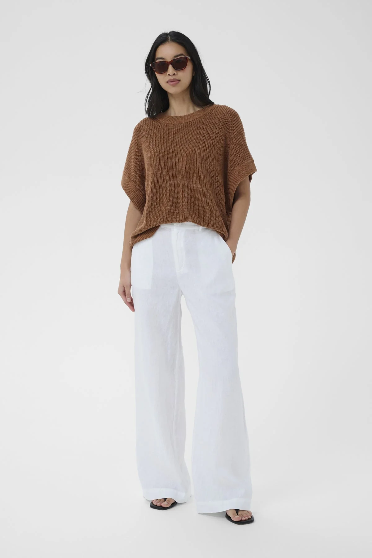 Ninnes Pants Bright White - Image 3