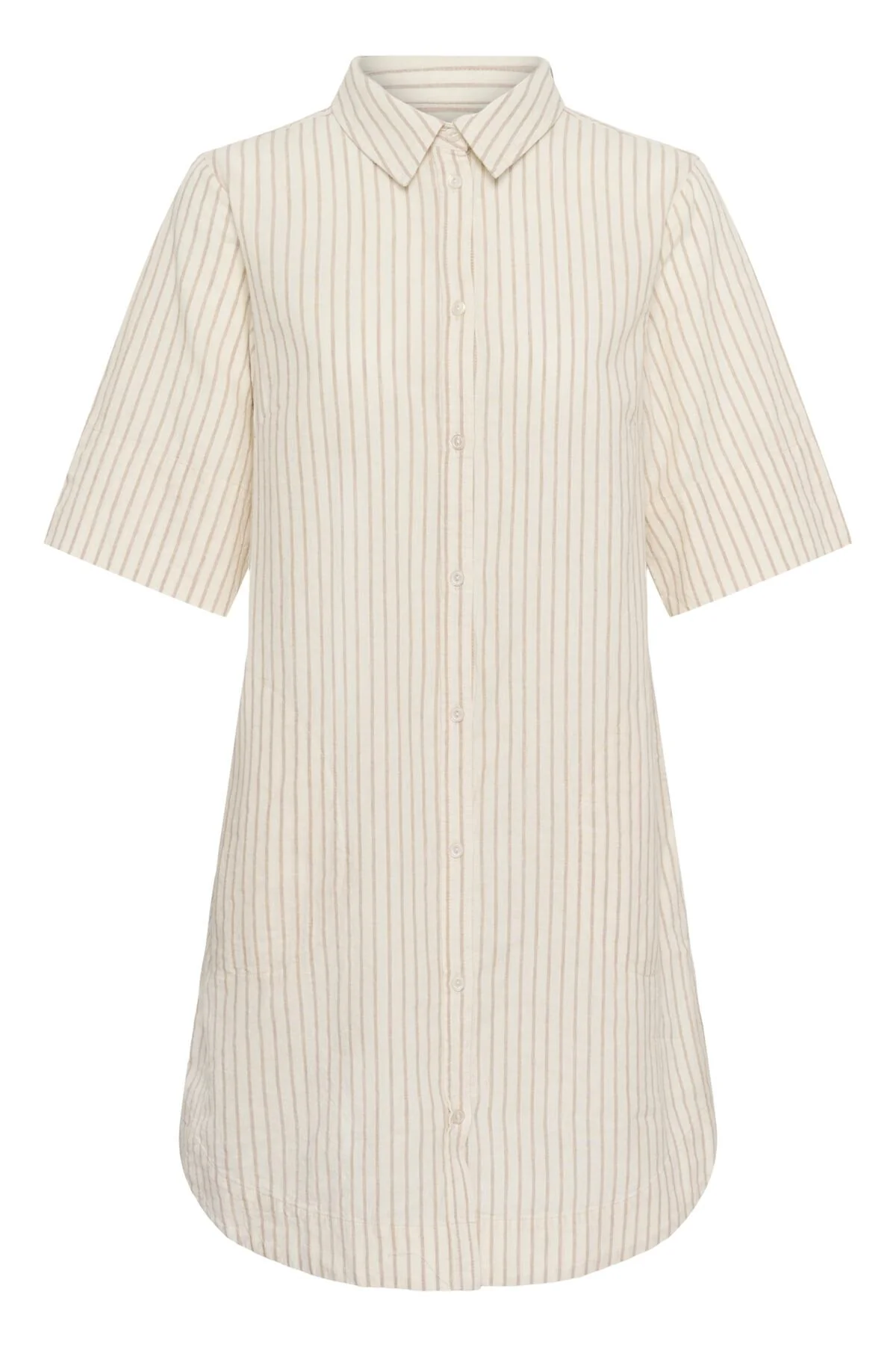 Berrit Dress Neutral Stripe