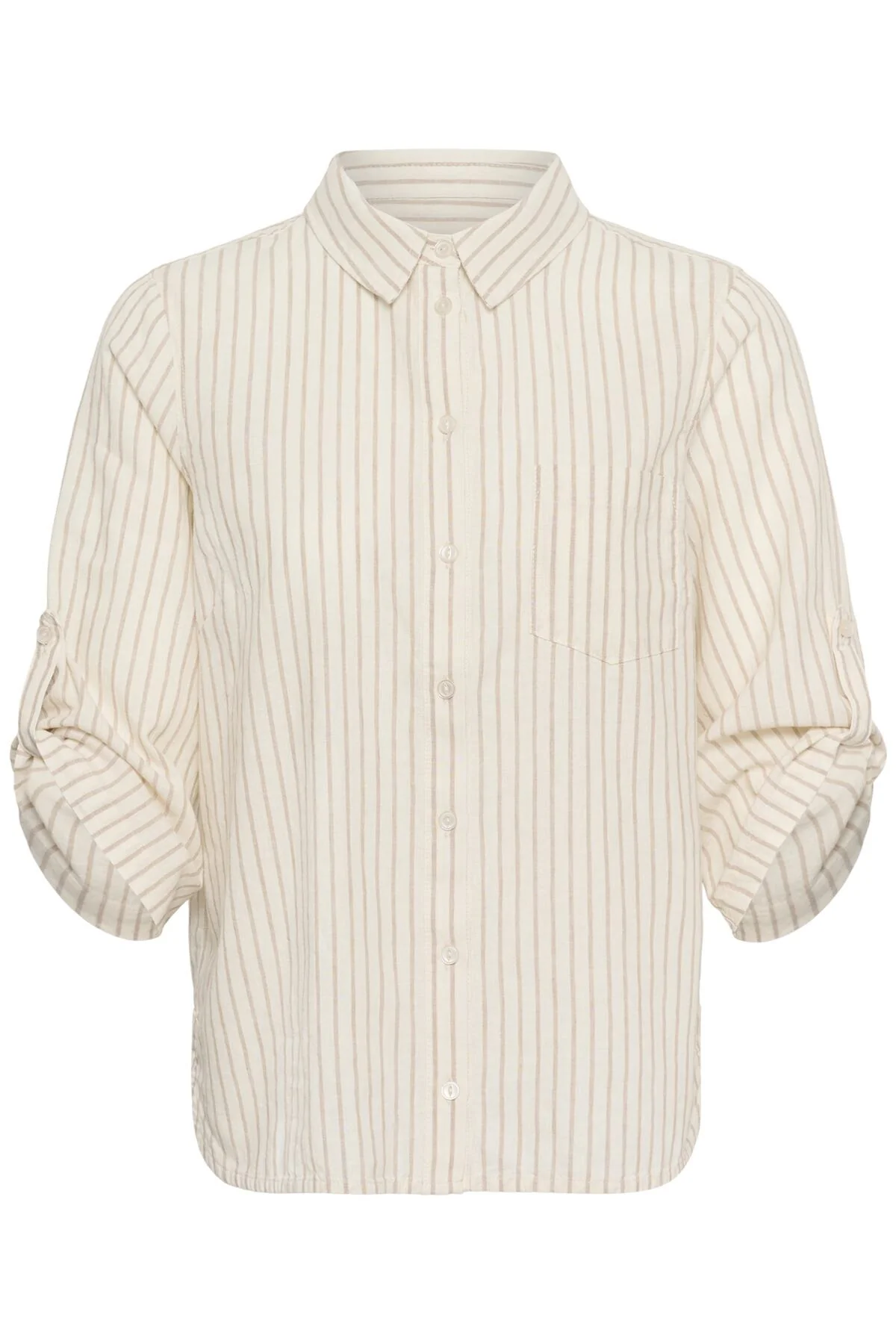 Cindie Shirt Neutral Stripe