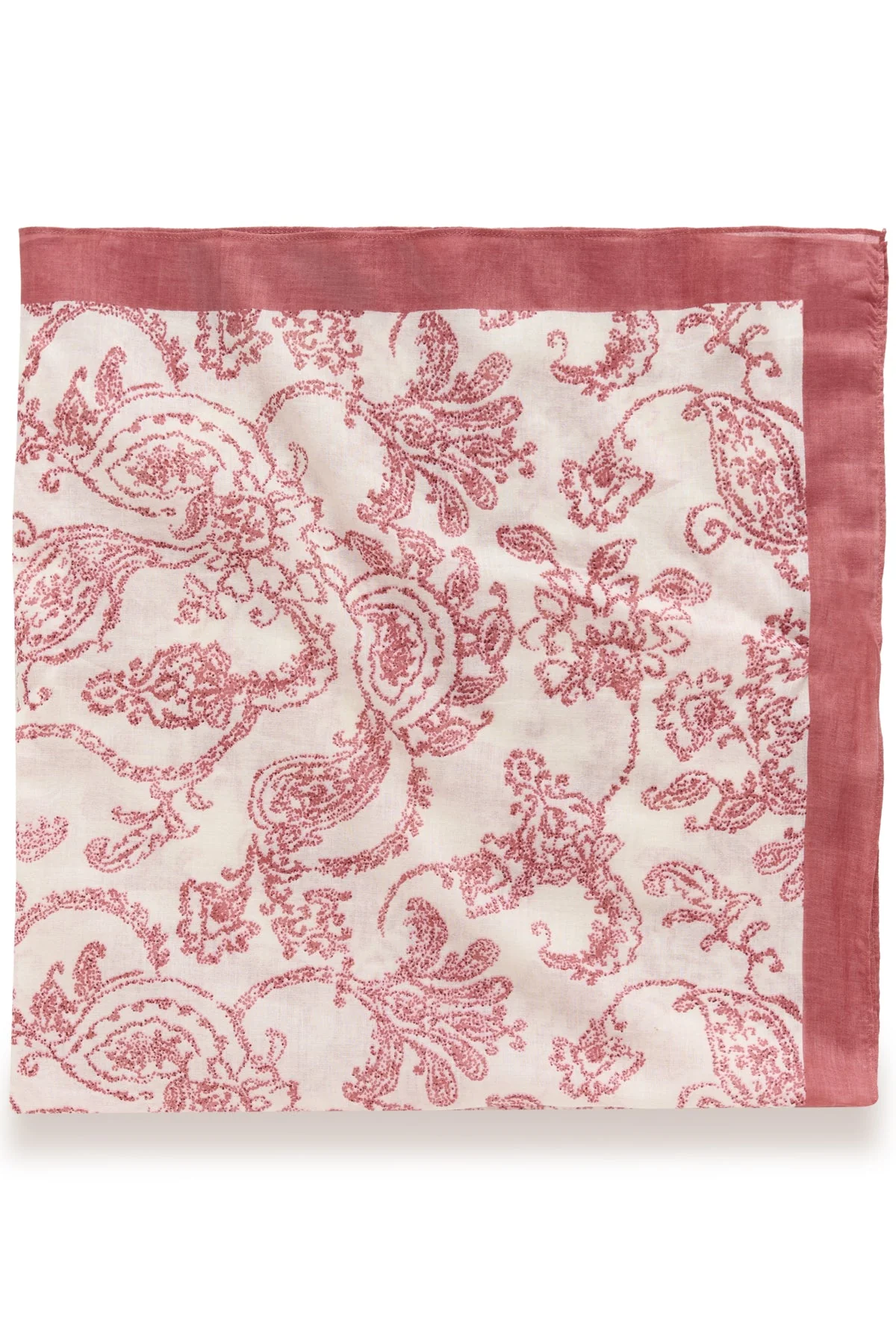 Phi Scarf Peach Blossom Dot Paisley - Image 4