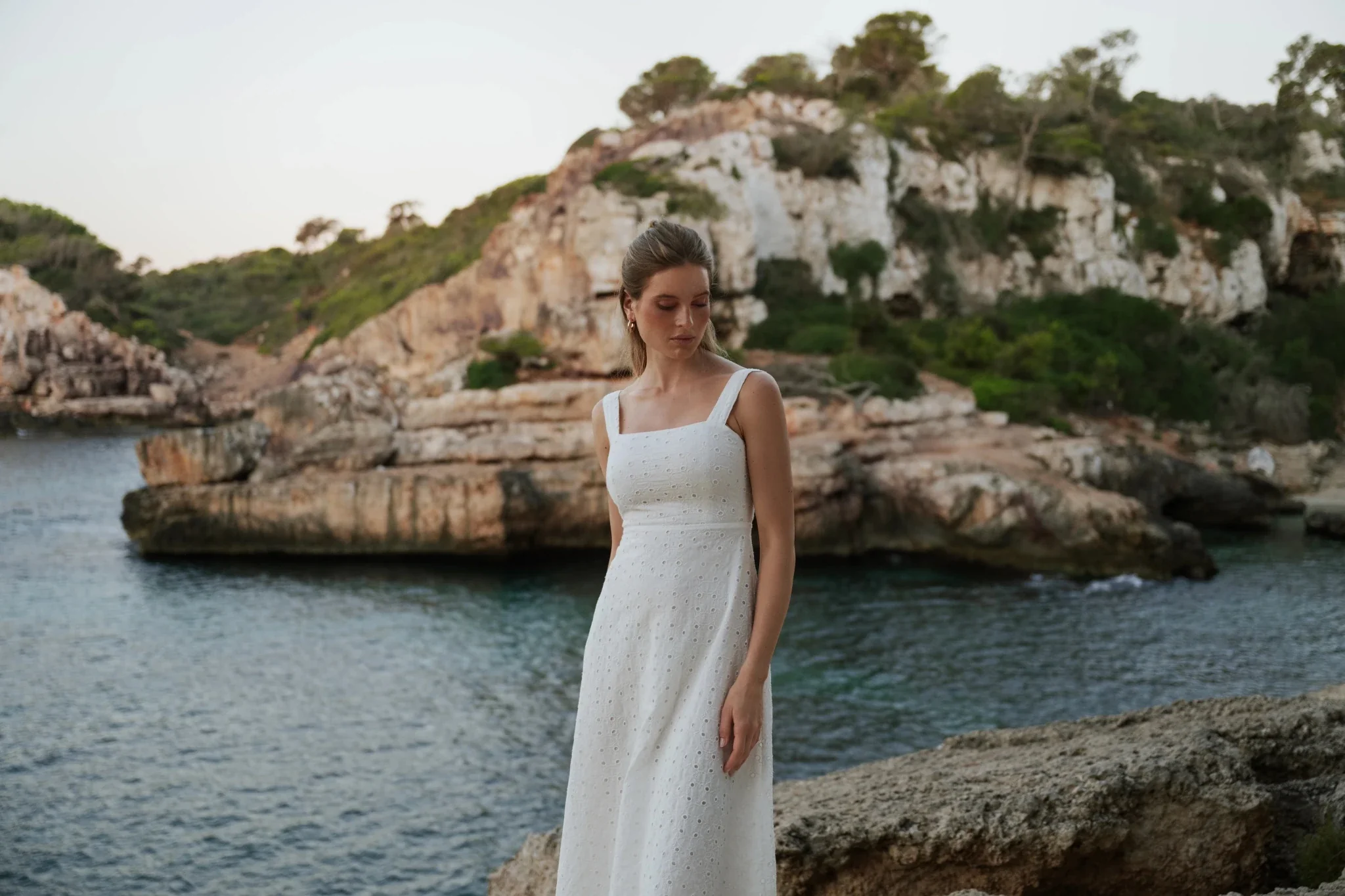 Penelope Dress White Embroidery - Image 5