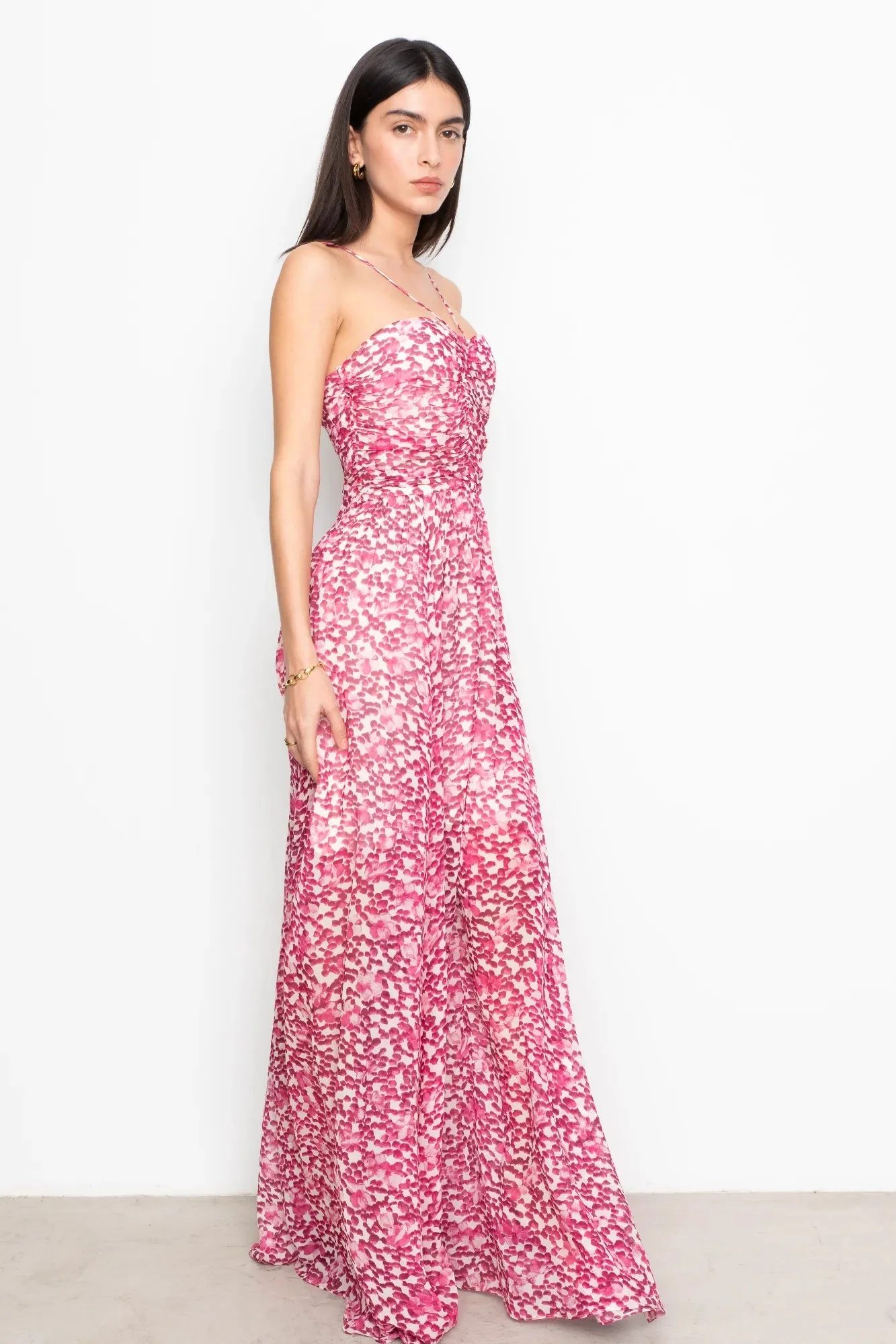 Bree Dress Berry Viola Print - Image 6