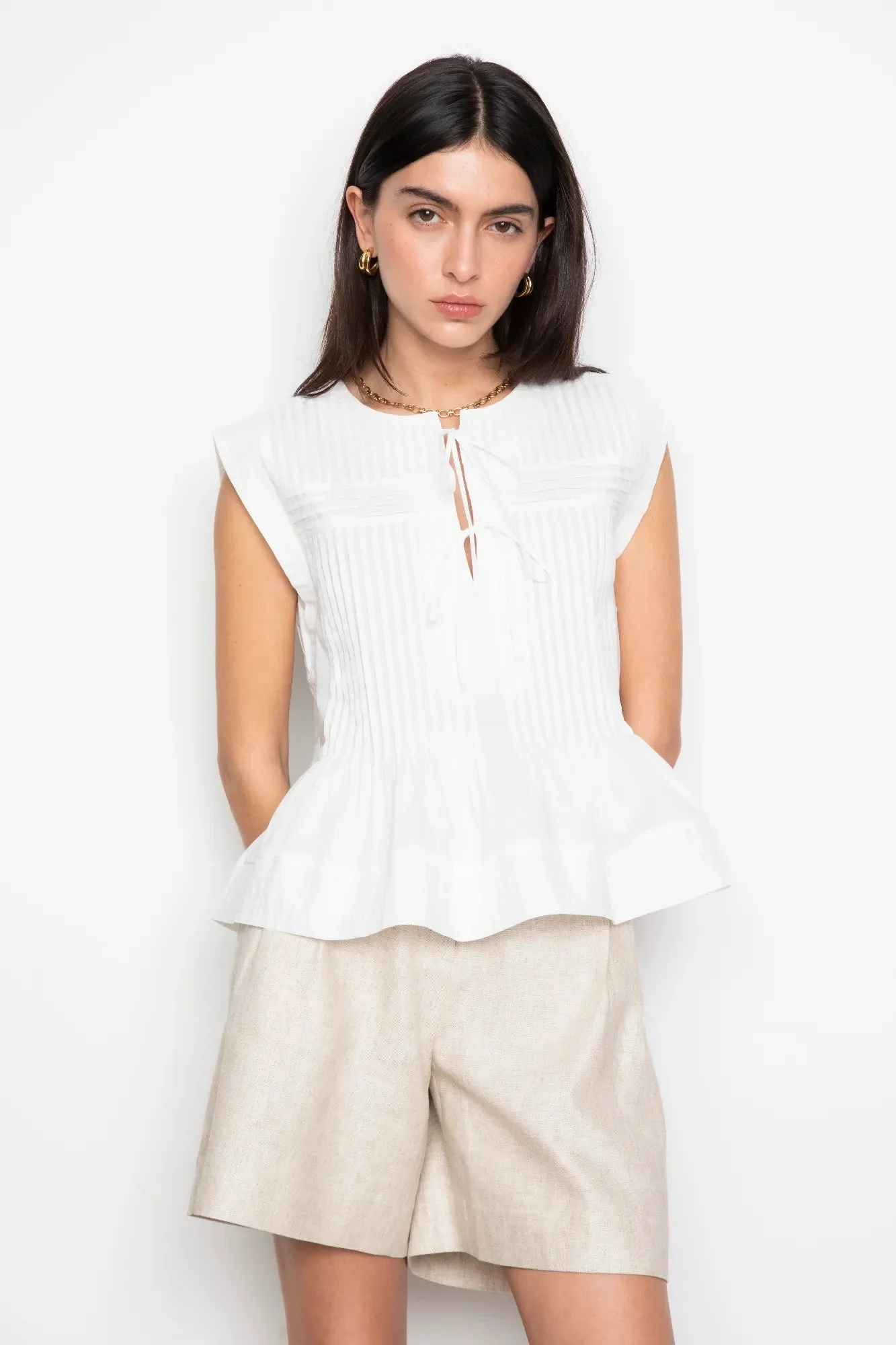 Daria Shorts Sand Melange