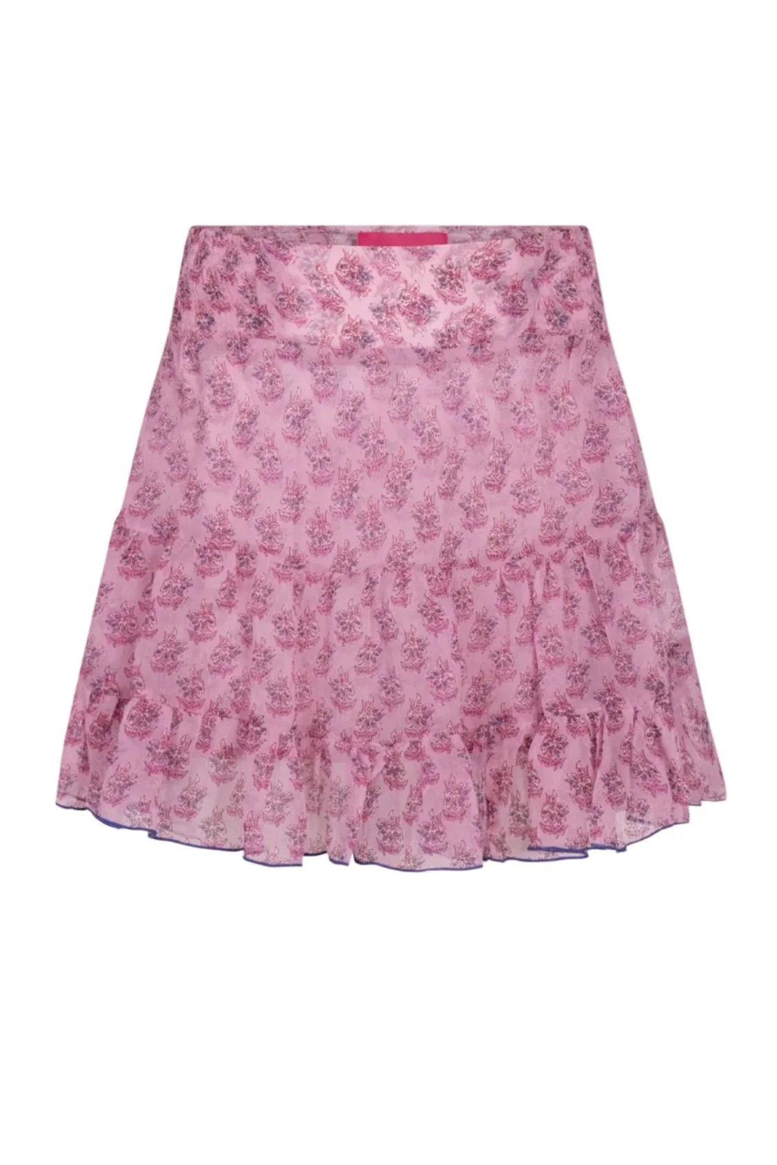 Chiffon Skirt Small Rosa Flower