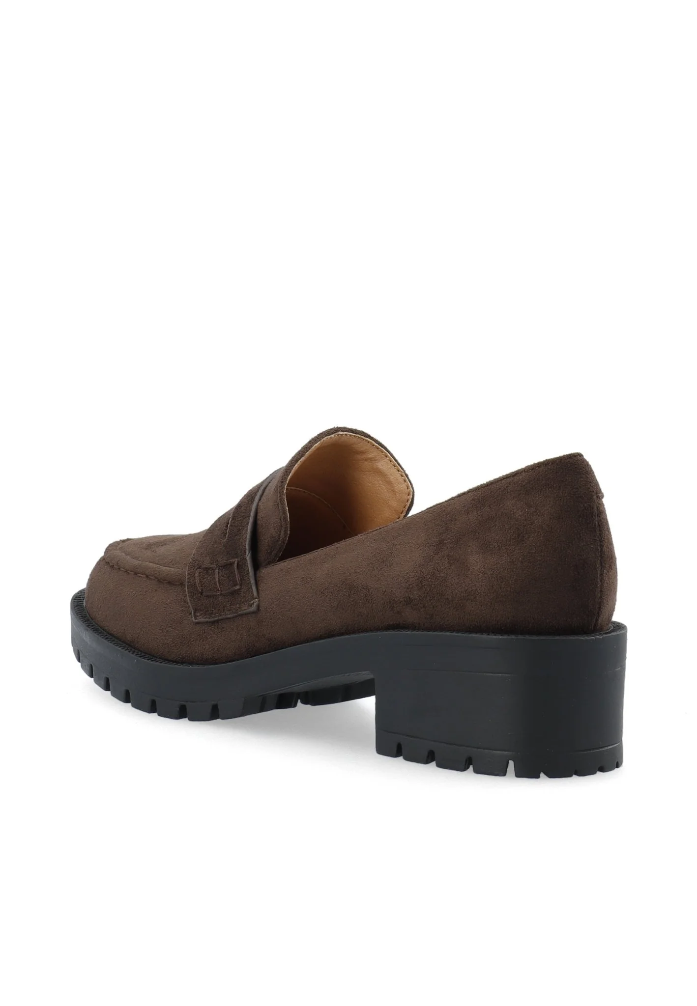 Biapearl Penny Loafer Faux Suede Brown - Image 8