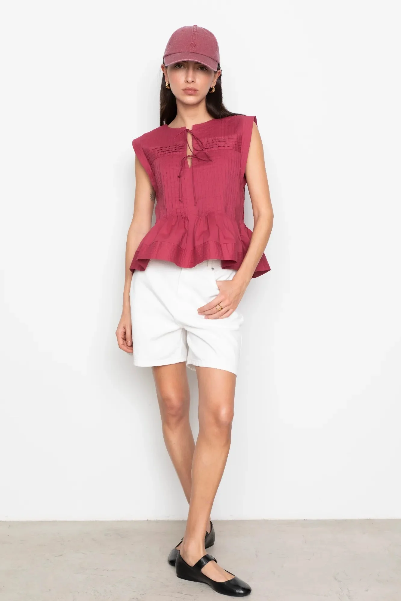 Mavie Top Berry - Image 2