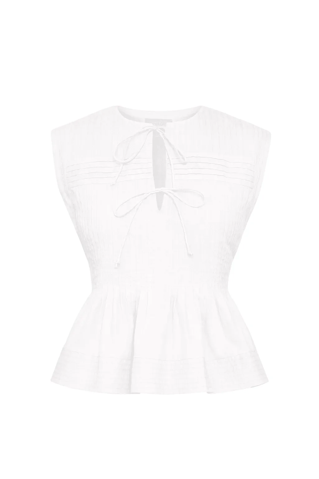 Mavie Top White