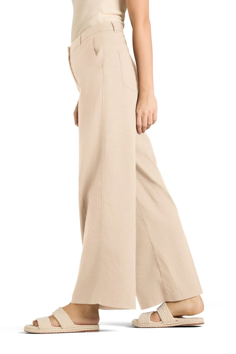 Adrienne Linen Pants Sandstorm - Image 4