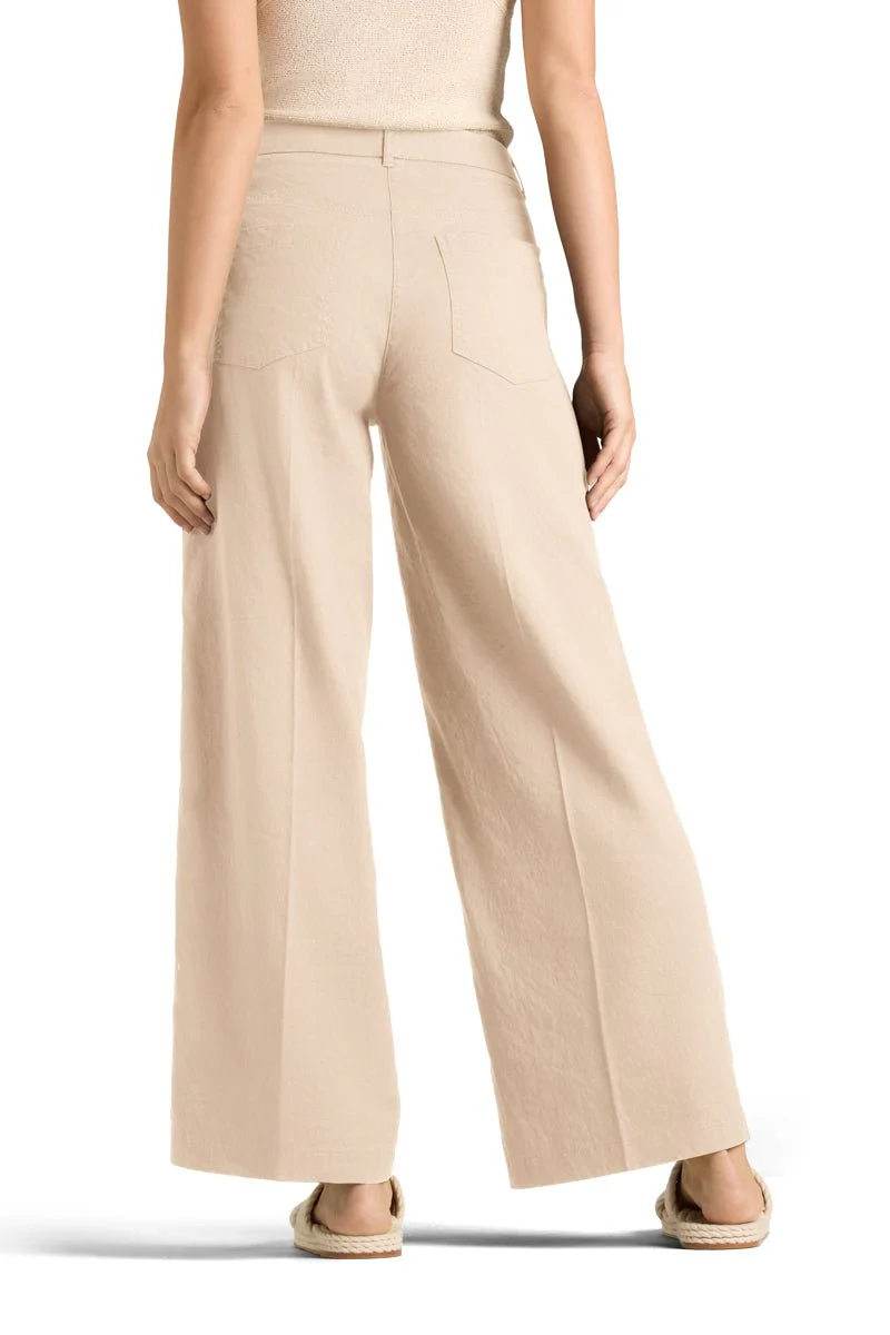 Adrienne Linen Pants Sandstorm - Image 5
