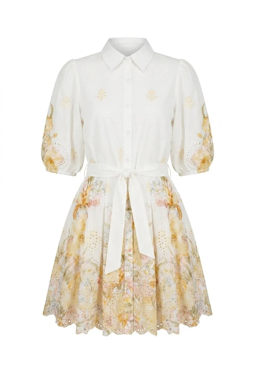 Rue Mini Dress Yellow - Image 2