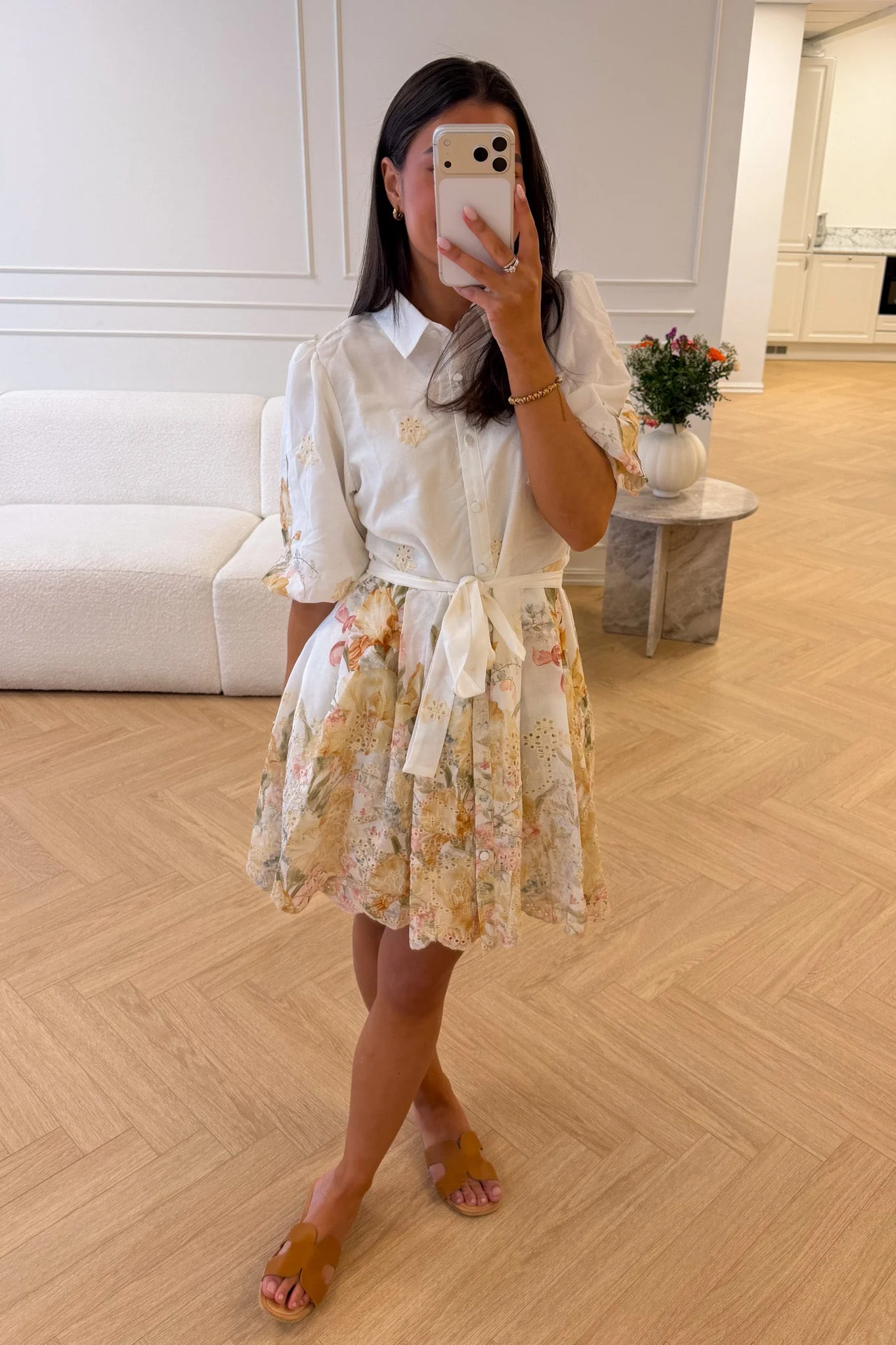 Rue Mini Dress Yellow - Image 3