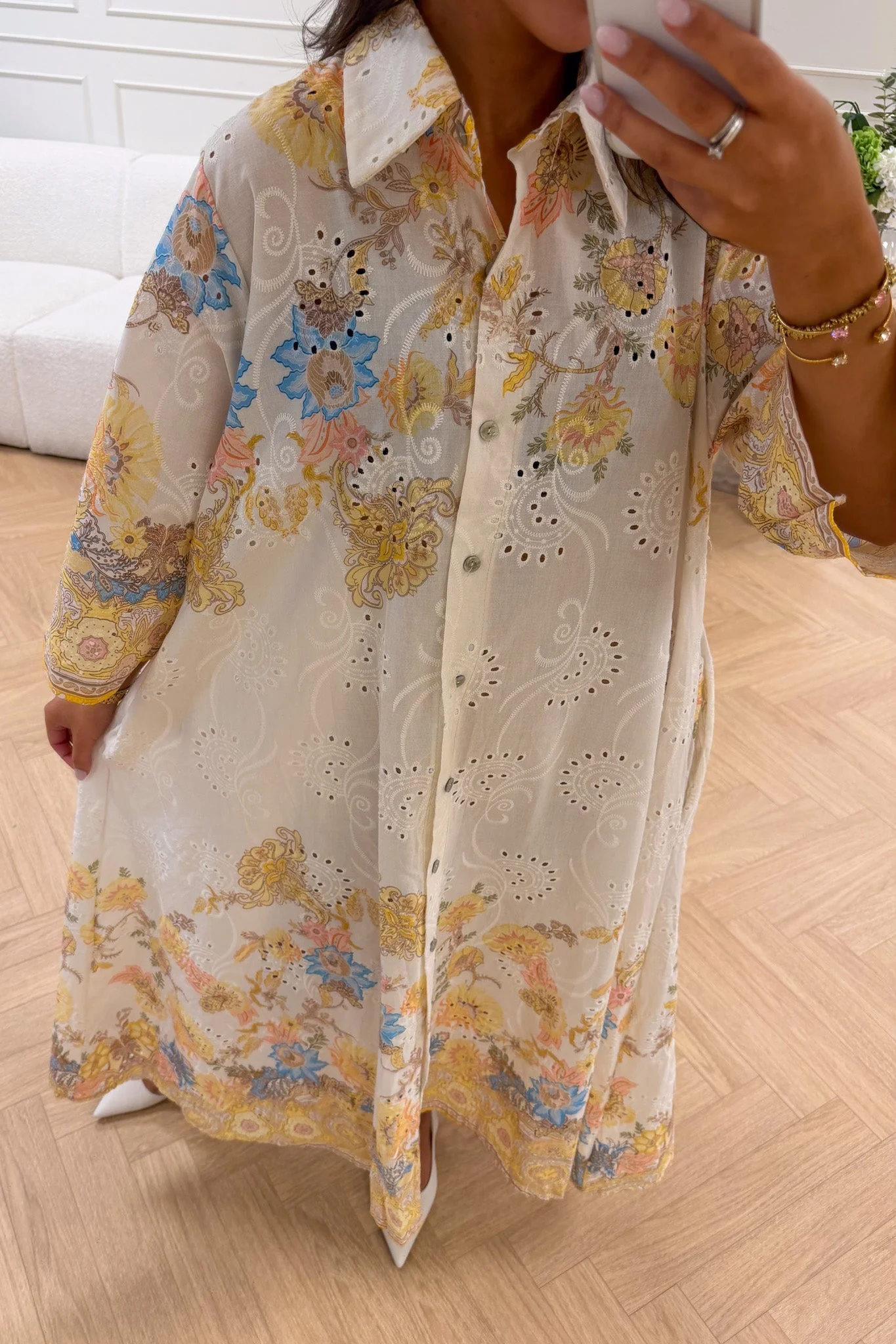 Mili Midi Yellow Flower - Image 6