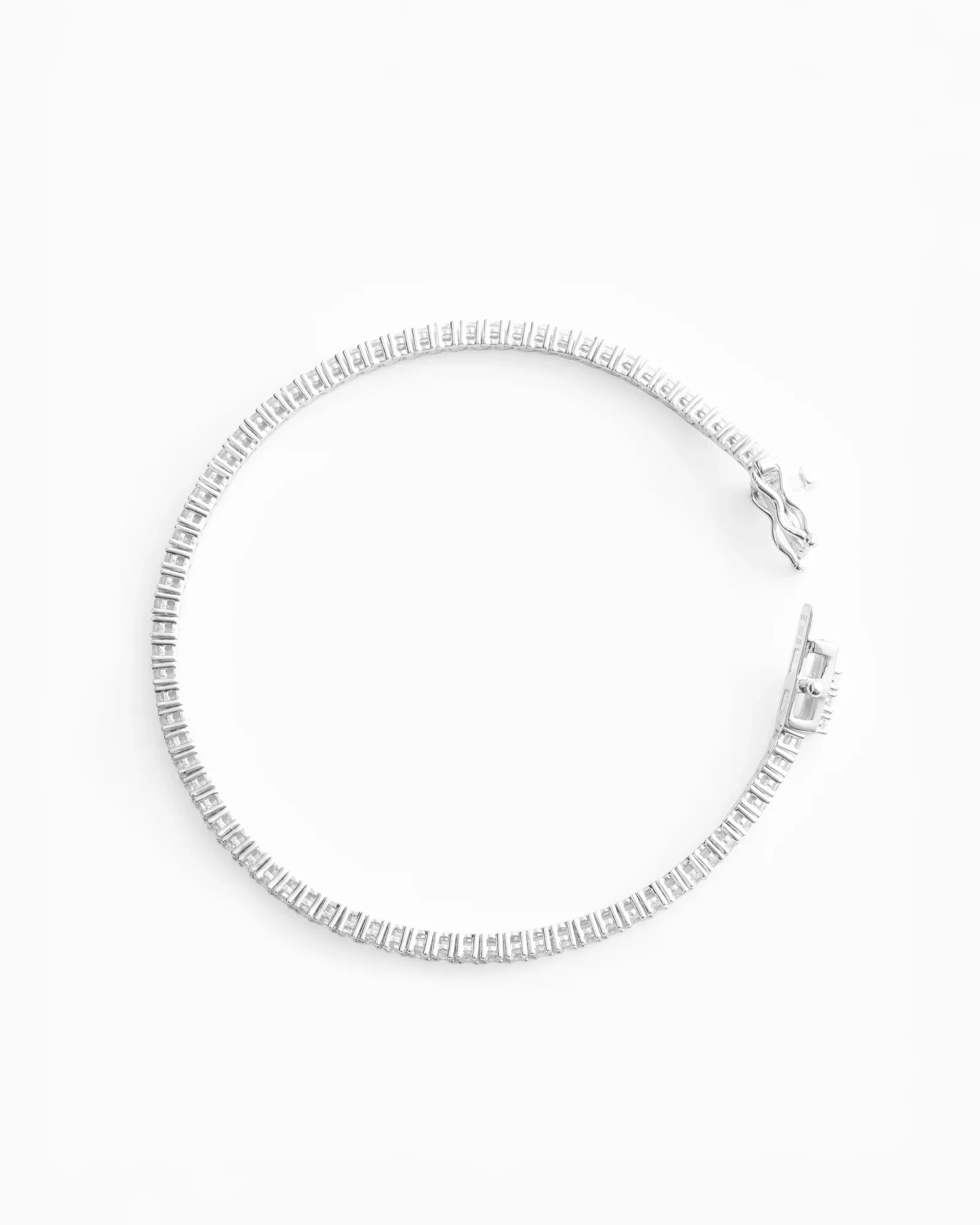 Tennis Bracelet Silver - Image 3