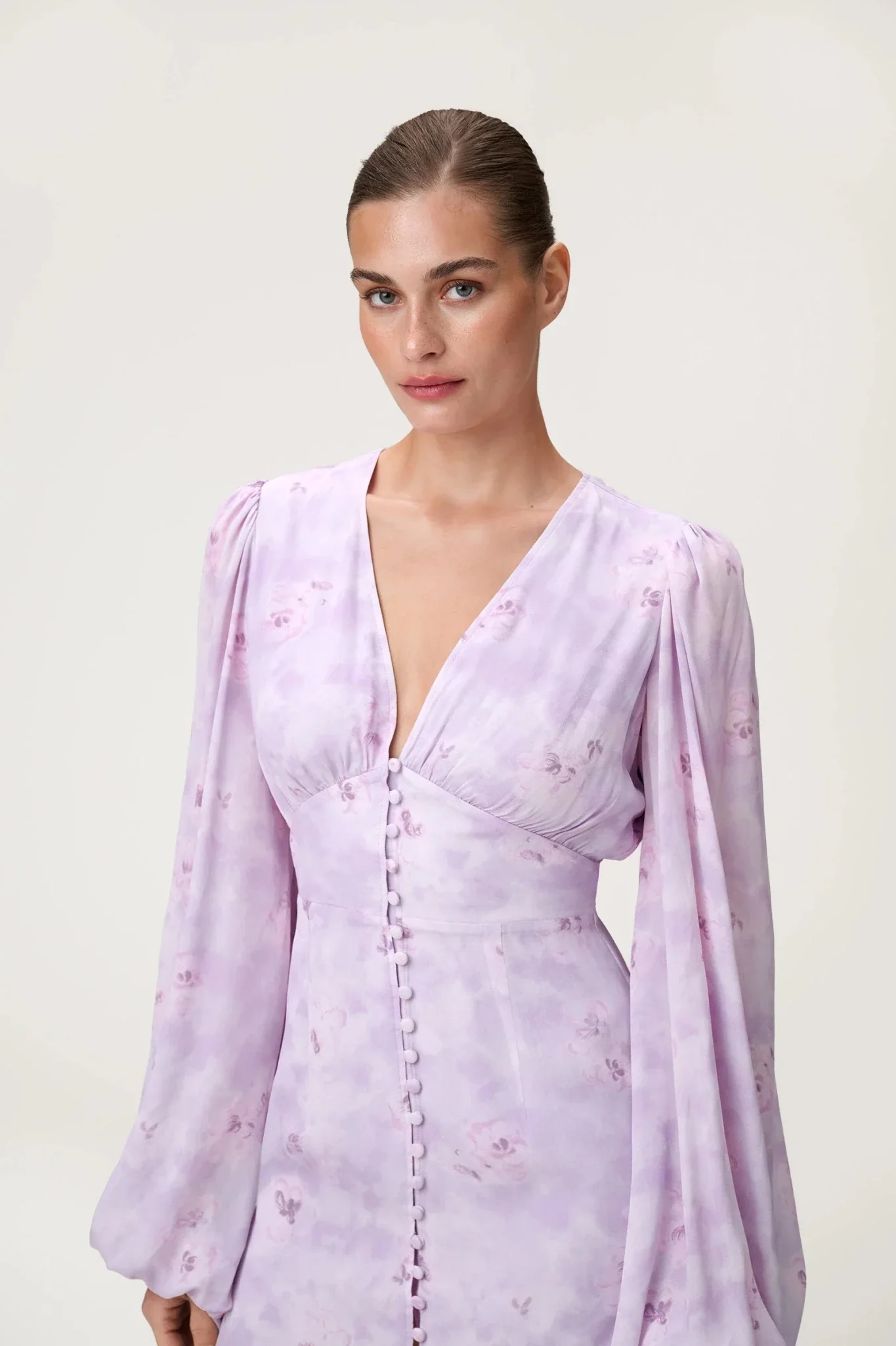 Florence Dress Lavender - Image 3