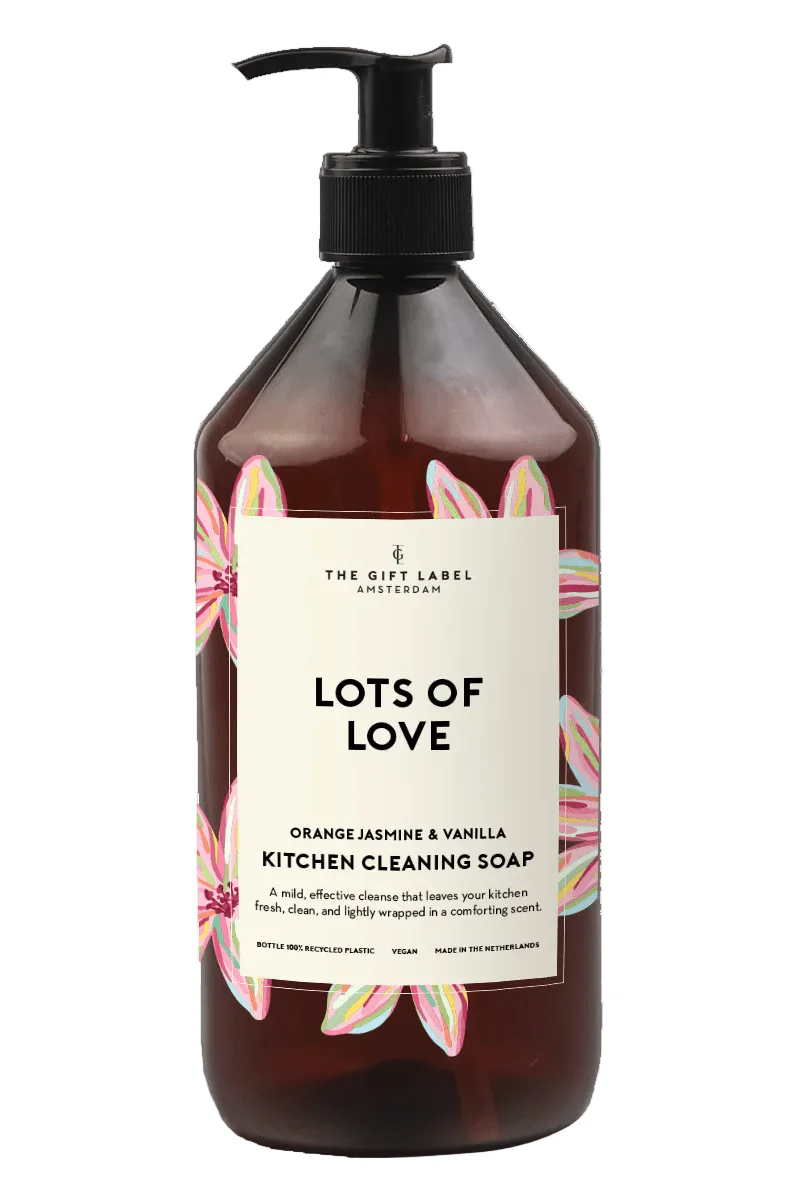Lots Of Love Pink - Kitchen Cleaning Soap 1000Ml