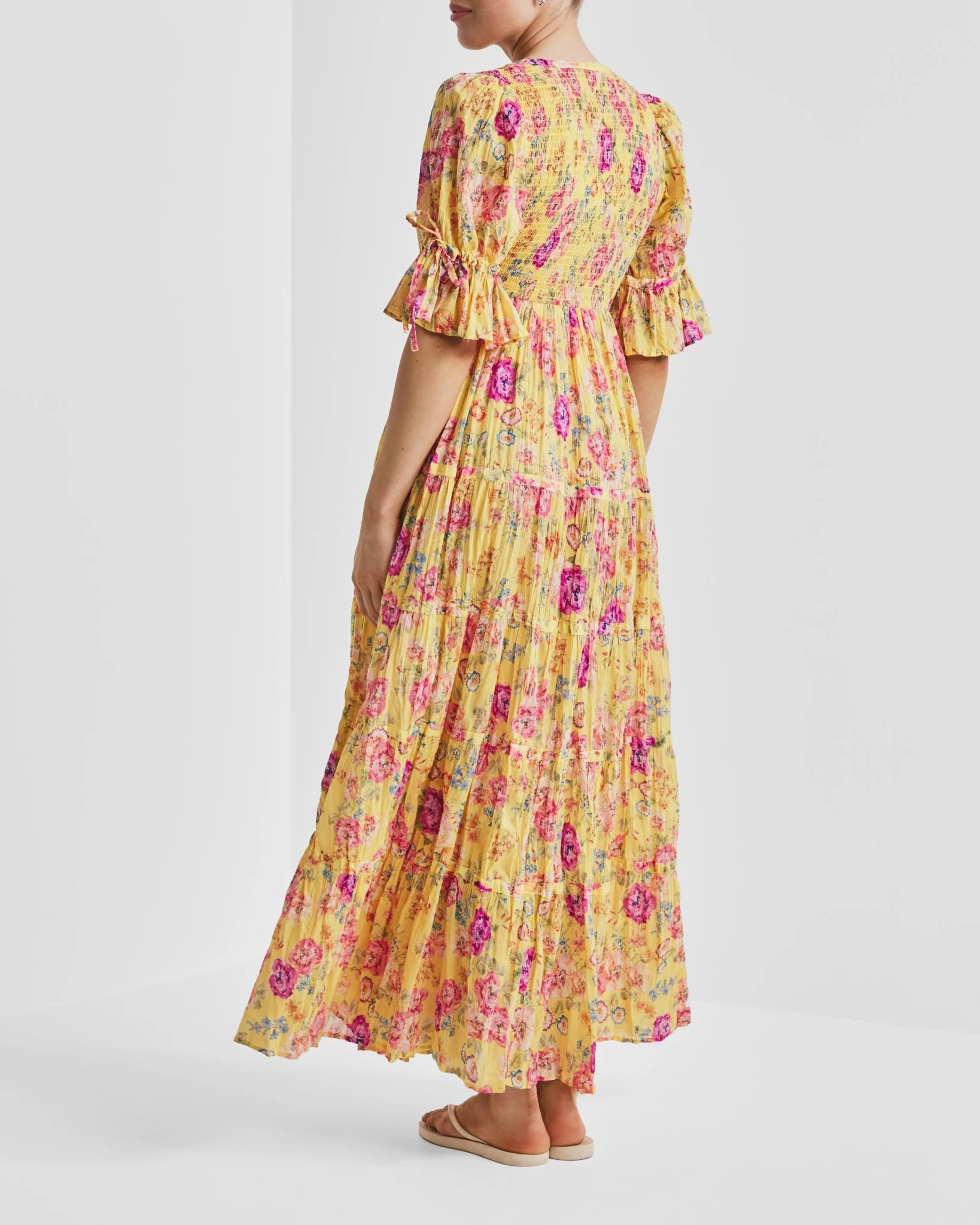 Twisted Maxi Dress Daylight Blossom - Image 2
