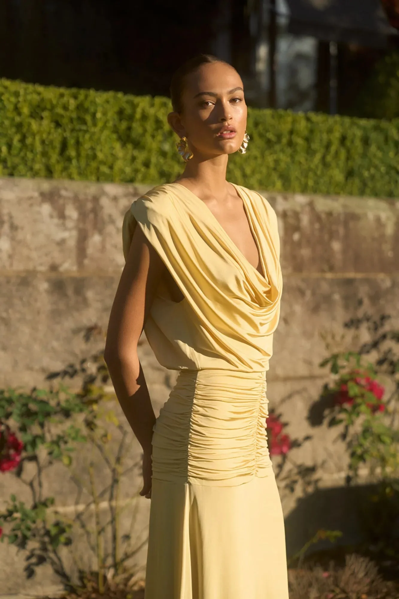 Jonquil Dress Lemon Sorbet - Image 3
