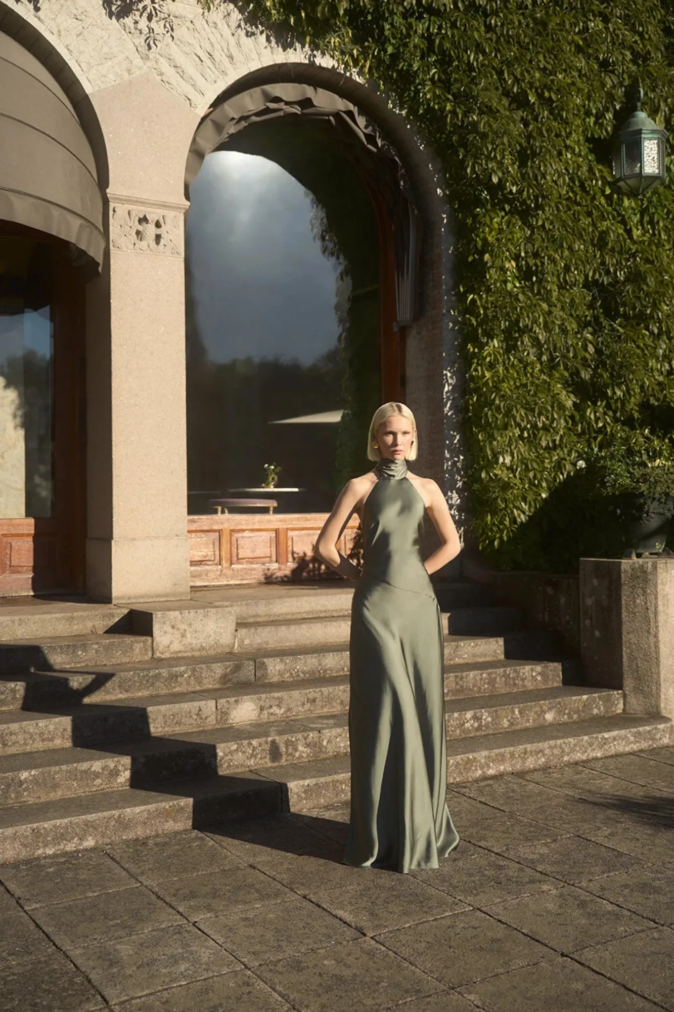 Anemone Dress Agave Green - Image 2